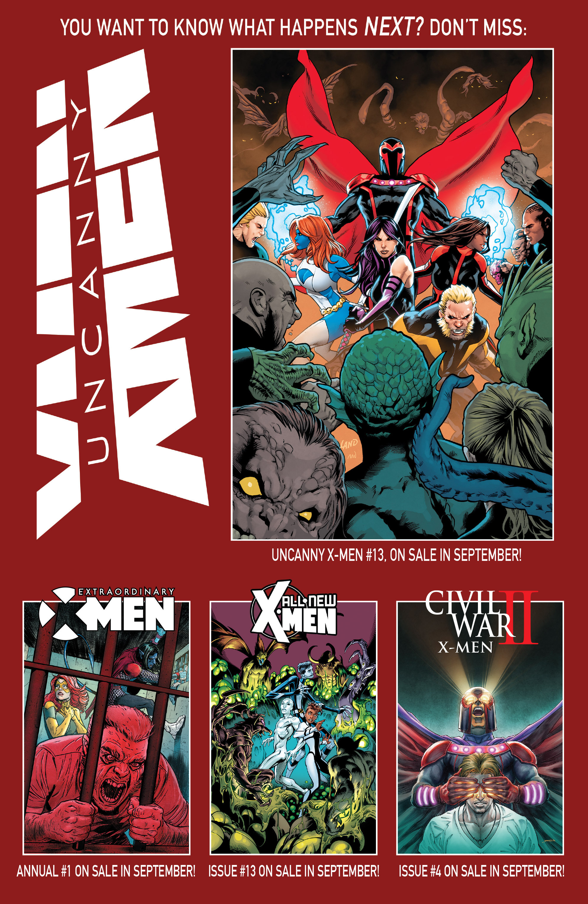 Read online Uncanny X-Men (2016) comic -  Issue #12 - 22