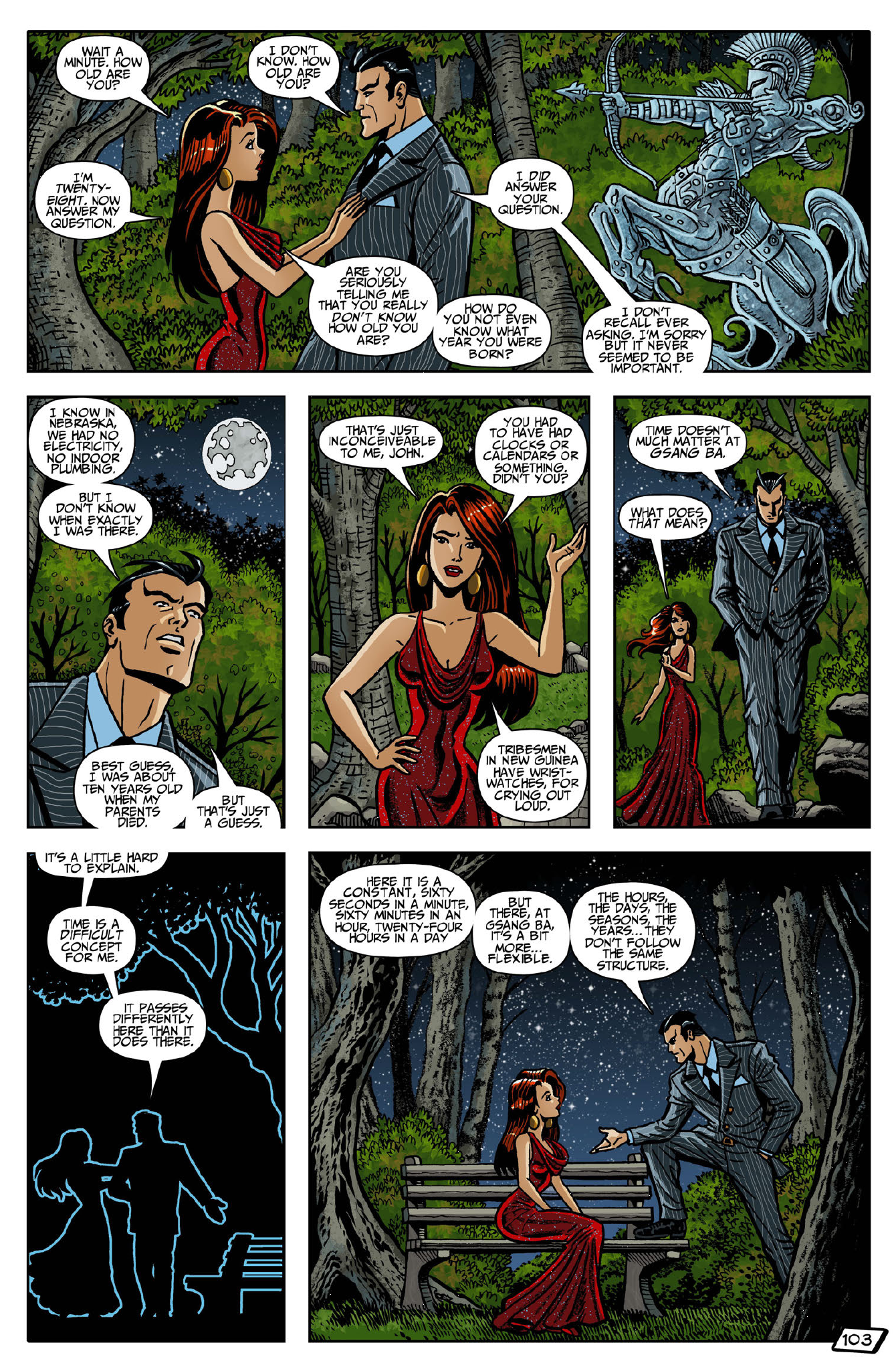 Read online John Aman Amazing Man comic -  Issue #5 - 9