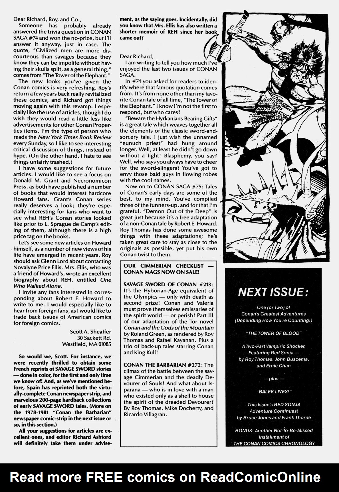 Read online Conan Saga comic -  Issue #78 - 65