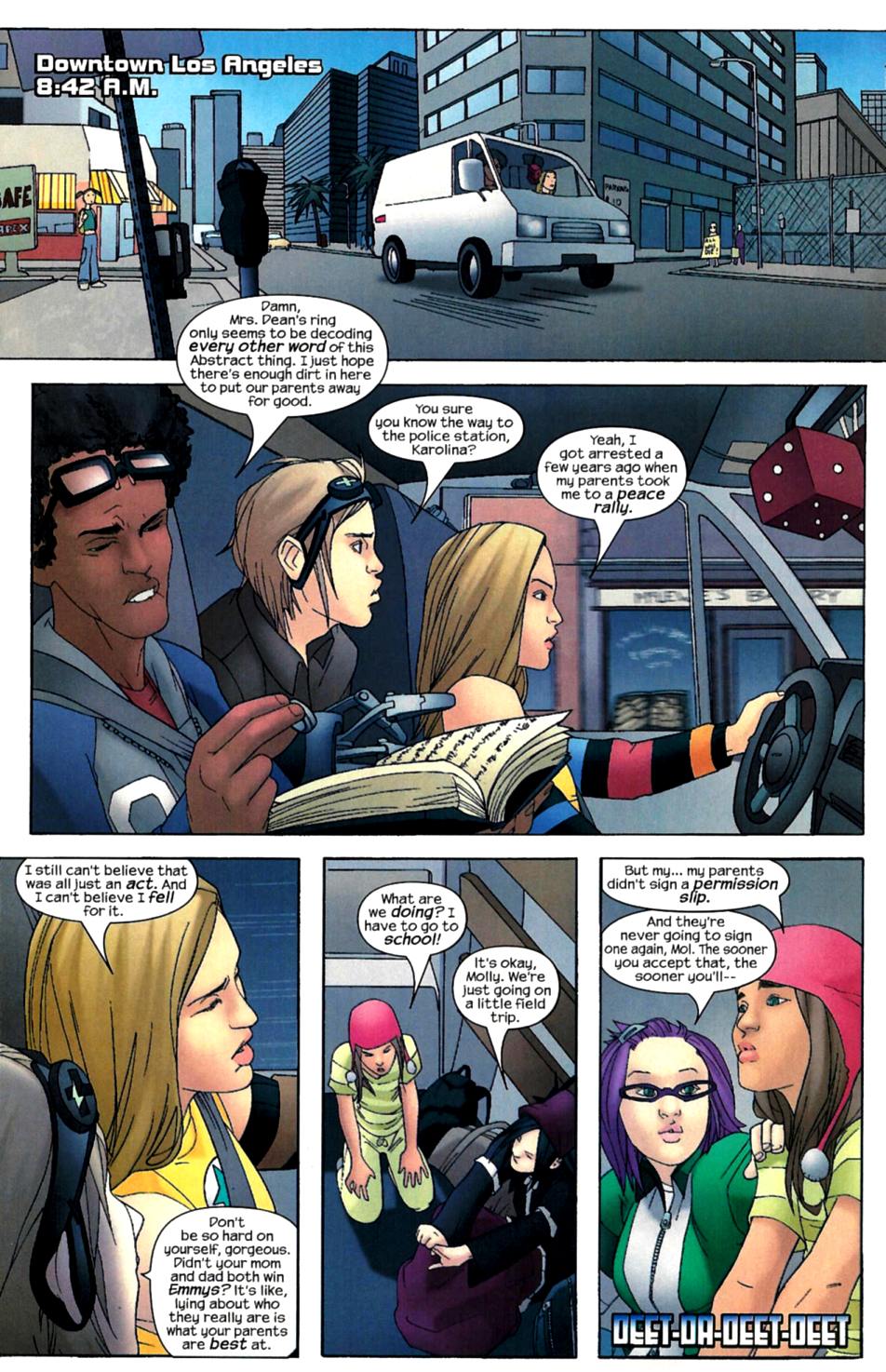 Read online Runaways (2003) comic -  Issue #6 - 14