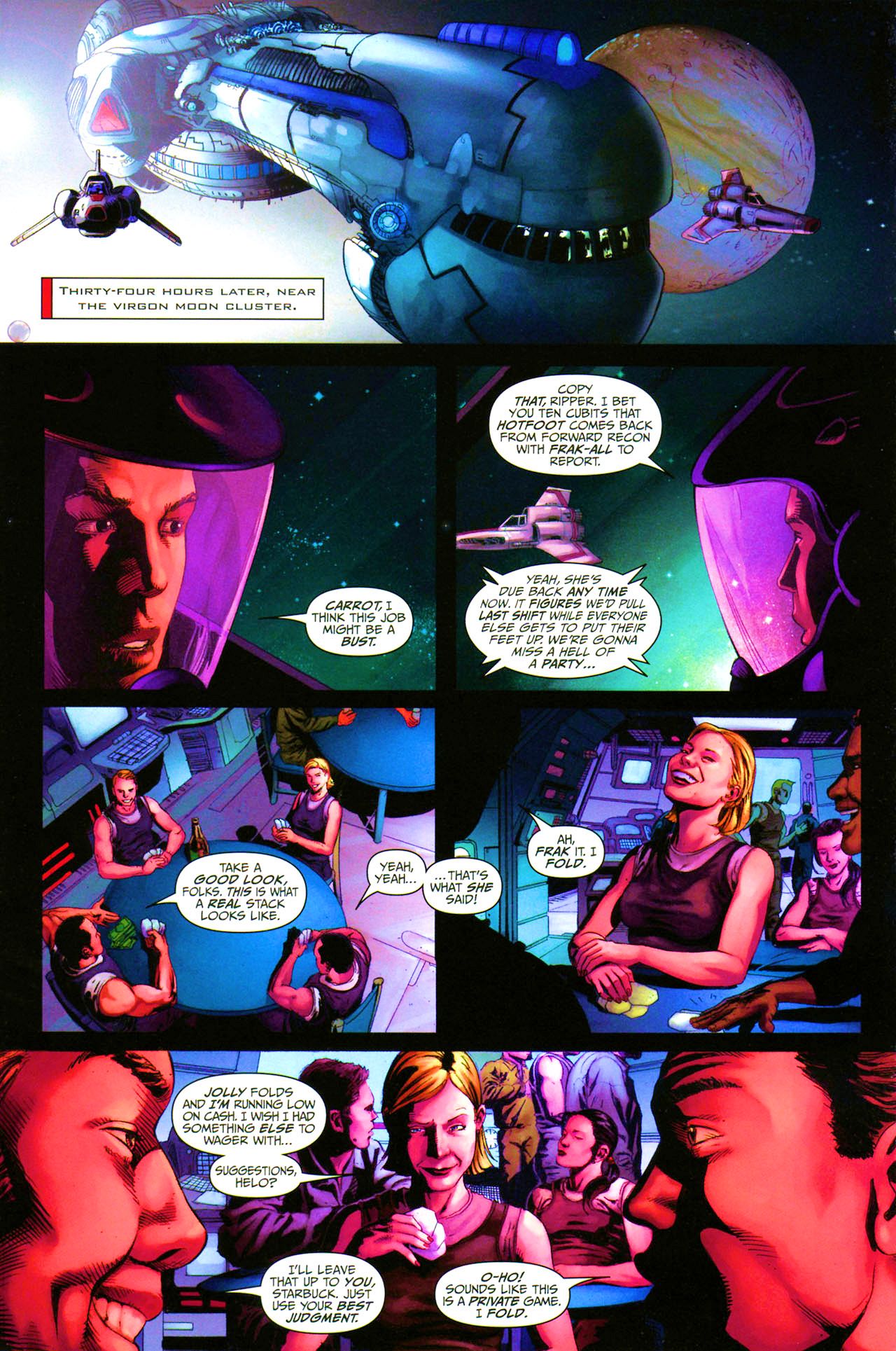Read online Battlestar Galactica: Season Zero comic -  Issue #3 - 13