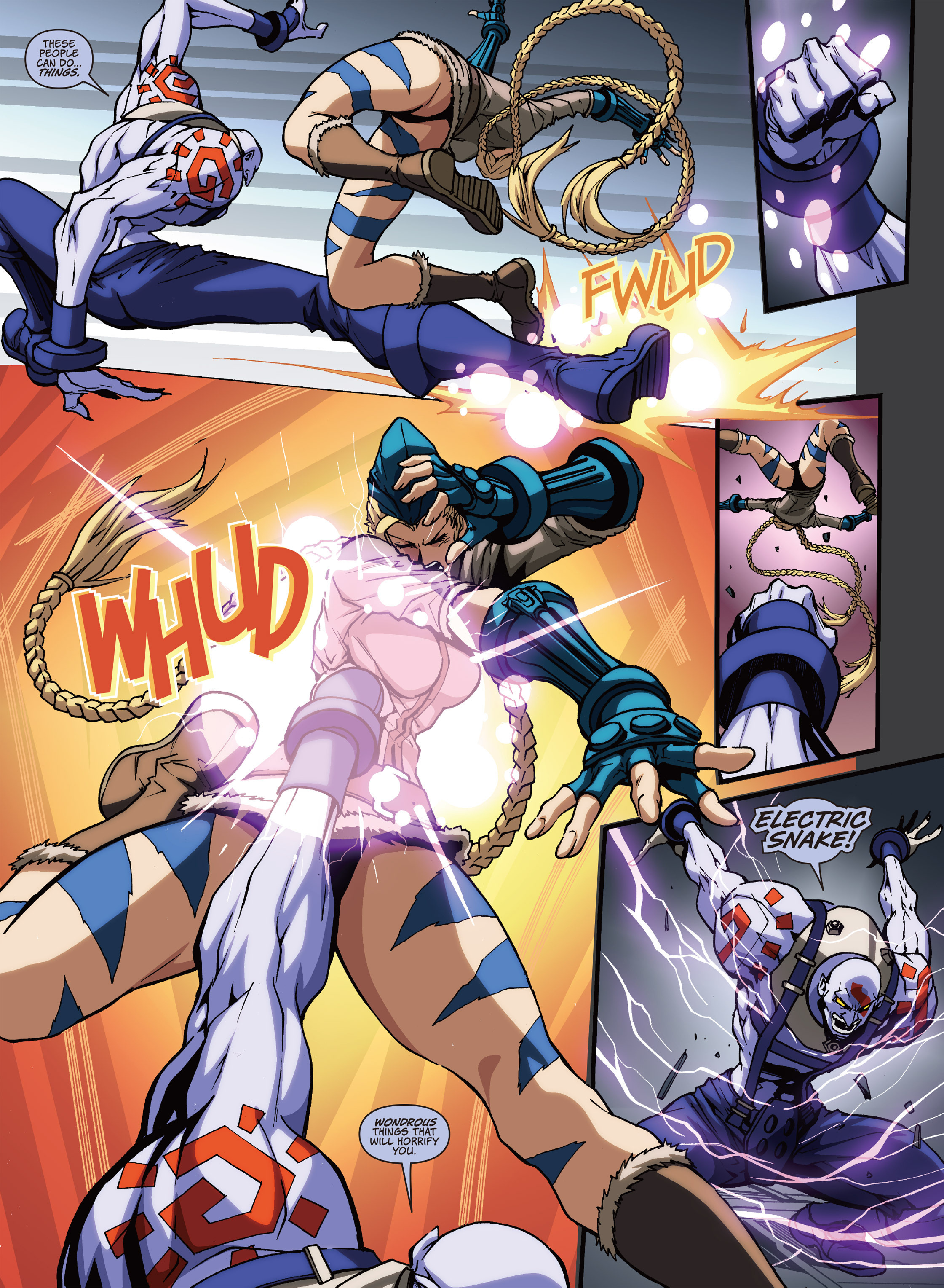 Read online Super Street Fighter comic -  Issue # Vol.2 - Hyper Fighting - 106