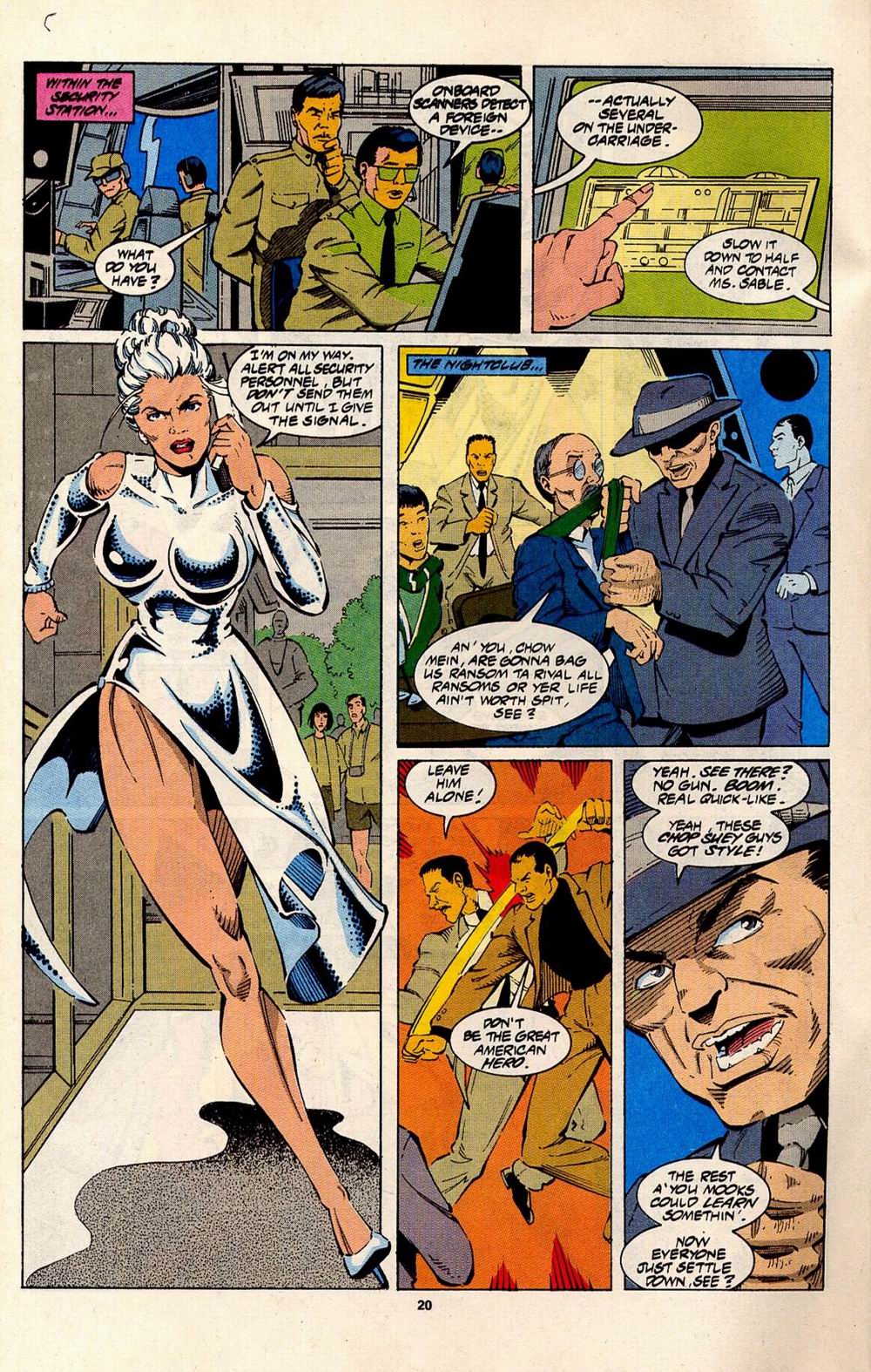 Read online Silver Sable and the Wild Pack comic -  Issue #31 - 17