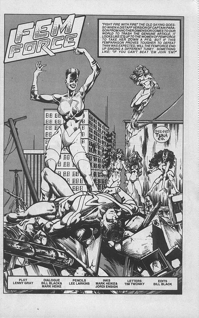 Read online Femforce comic -  Issue #41 - 3