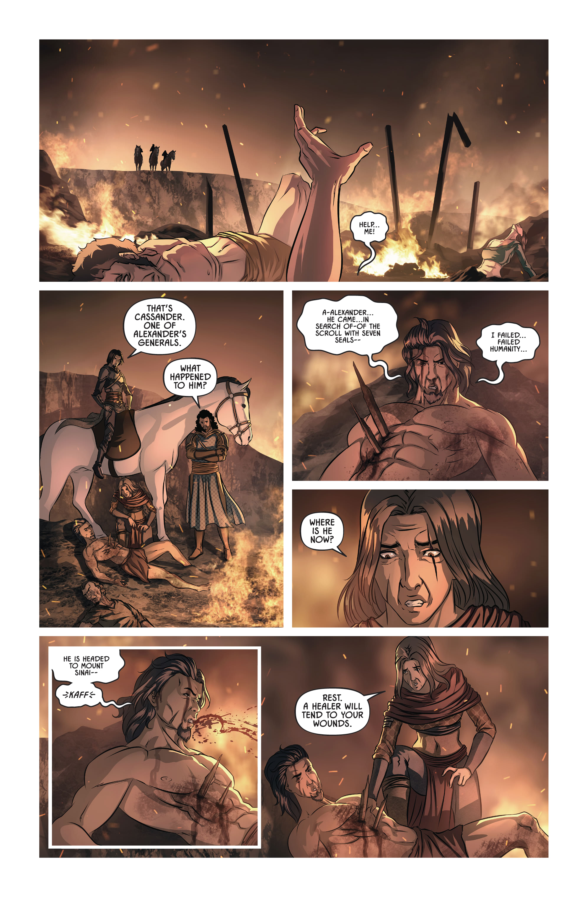 Read online Knights of the Golden Sun comic -  Issue #13 - 9