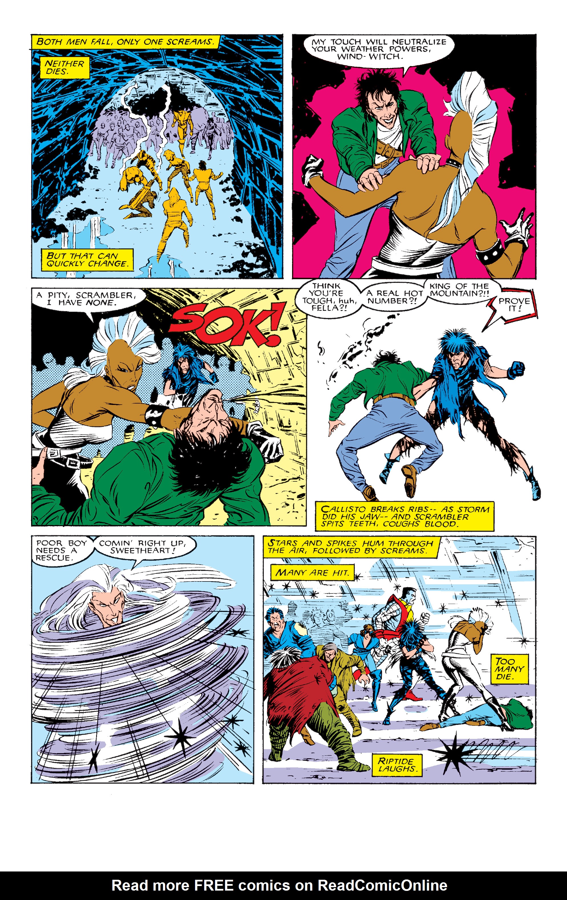 Read online X-Men Milestones: Mutant Massacre comic -  Issue # TPB (Part 1) - 73