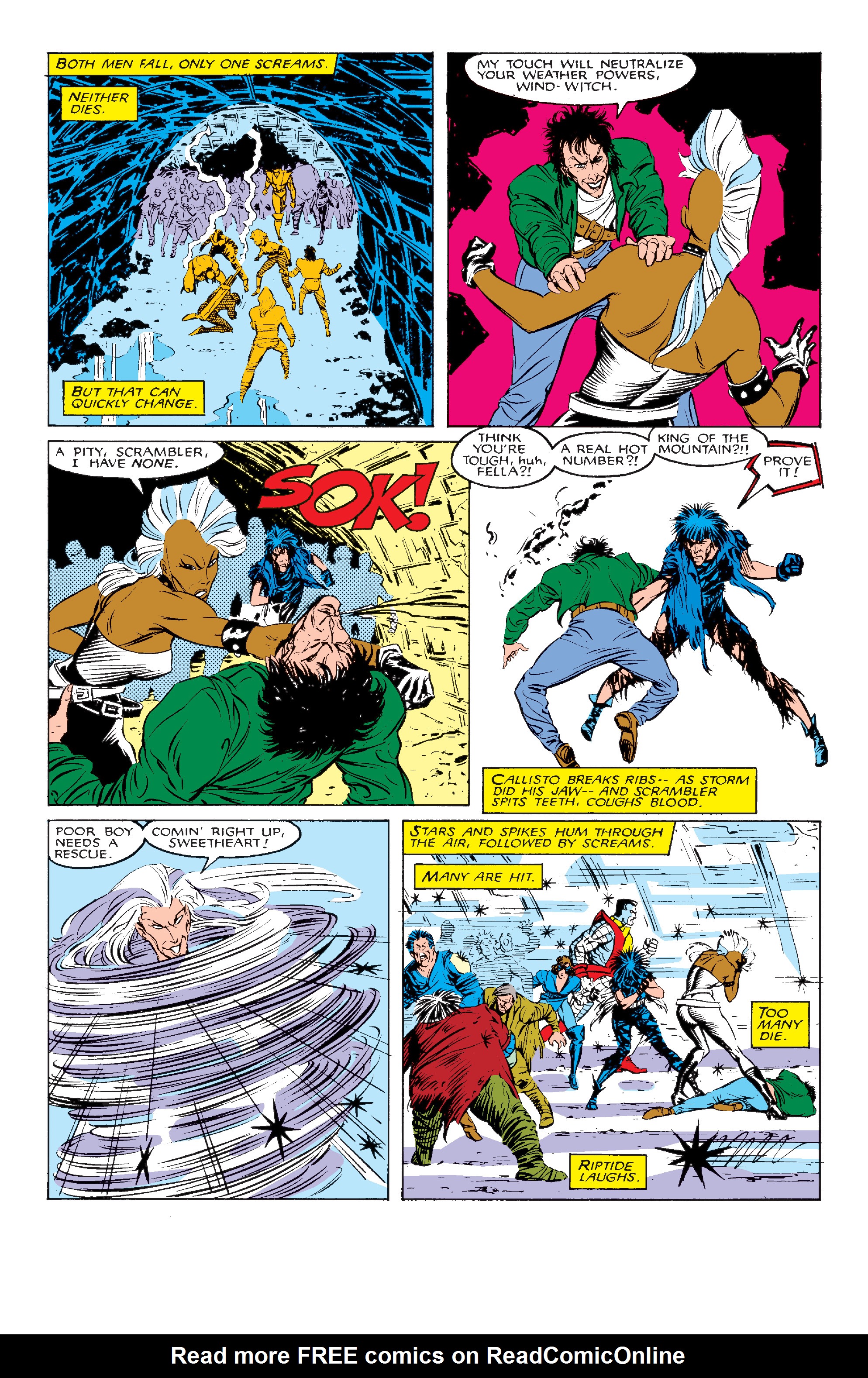Read online X-Men Milestones: Mutant Massacre comic -  Issue # TPB (Part 1) - 73