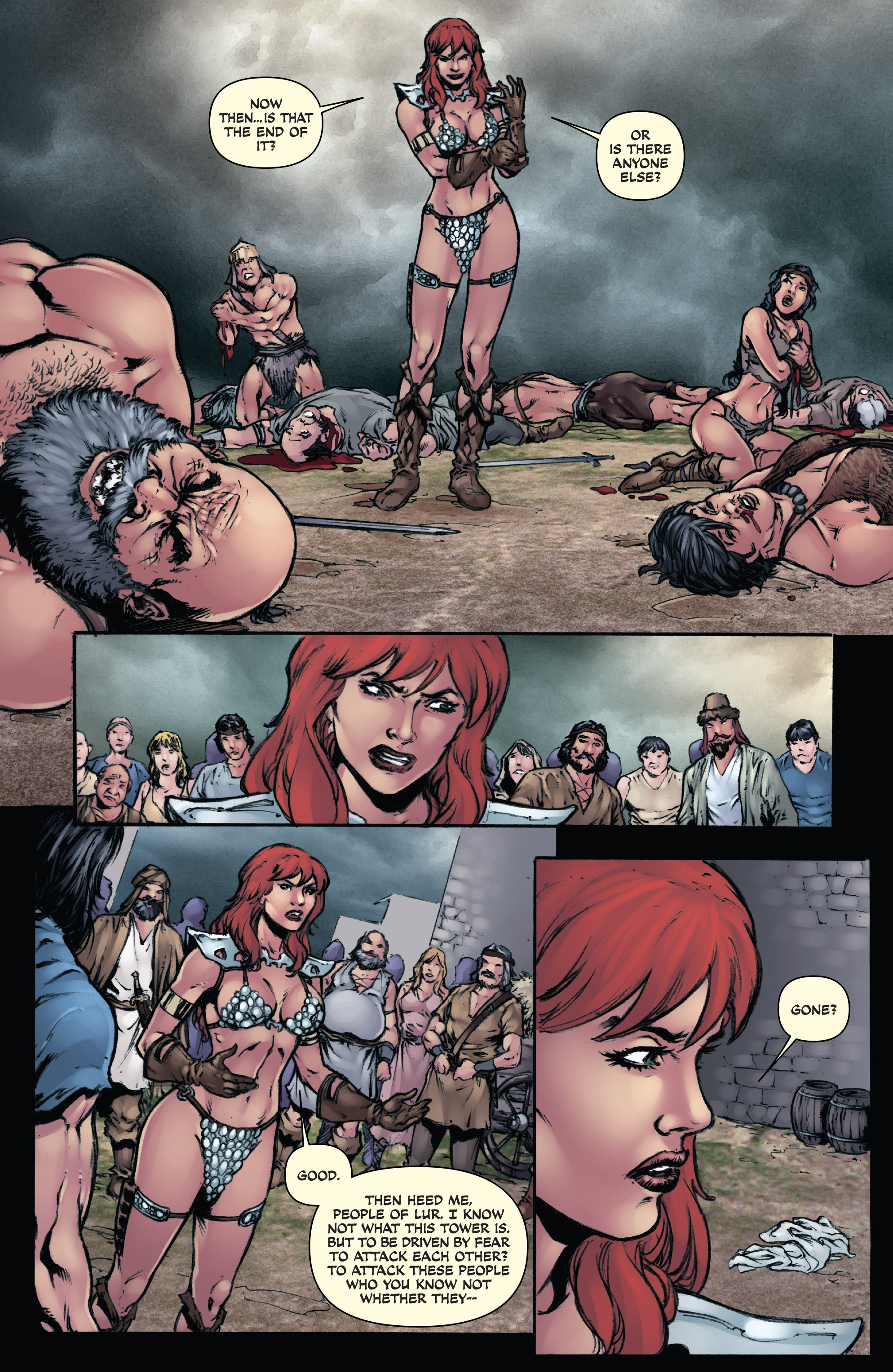 Read online Red Sonja: The Black Tower comic -  Issue #1 - 20