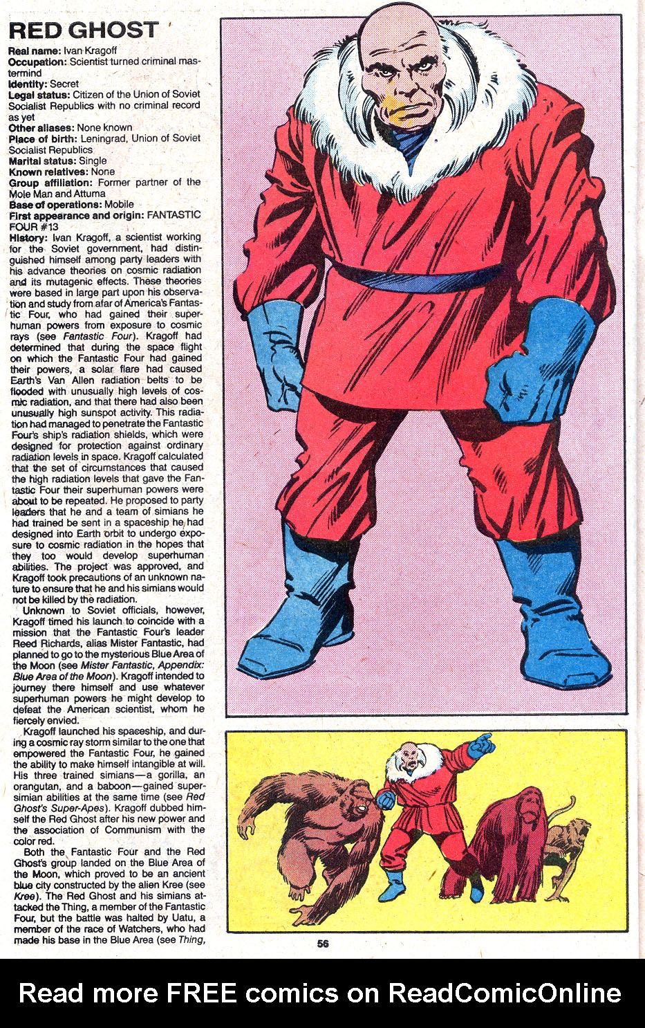 Read online The Official Handbook of the Marvel Universe Deluxe Edition comic -  Issue #10 - 65