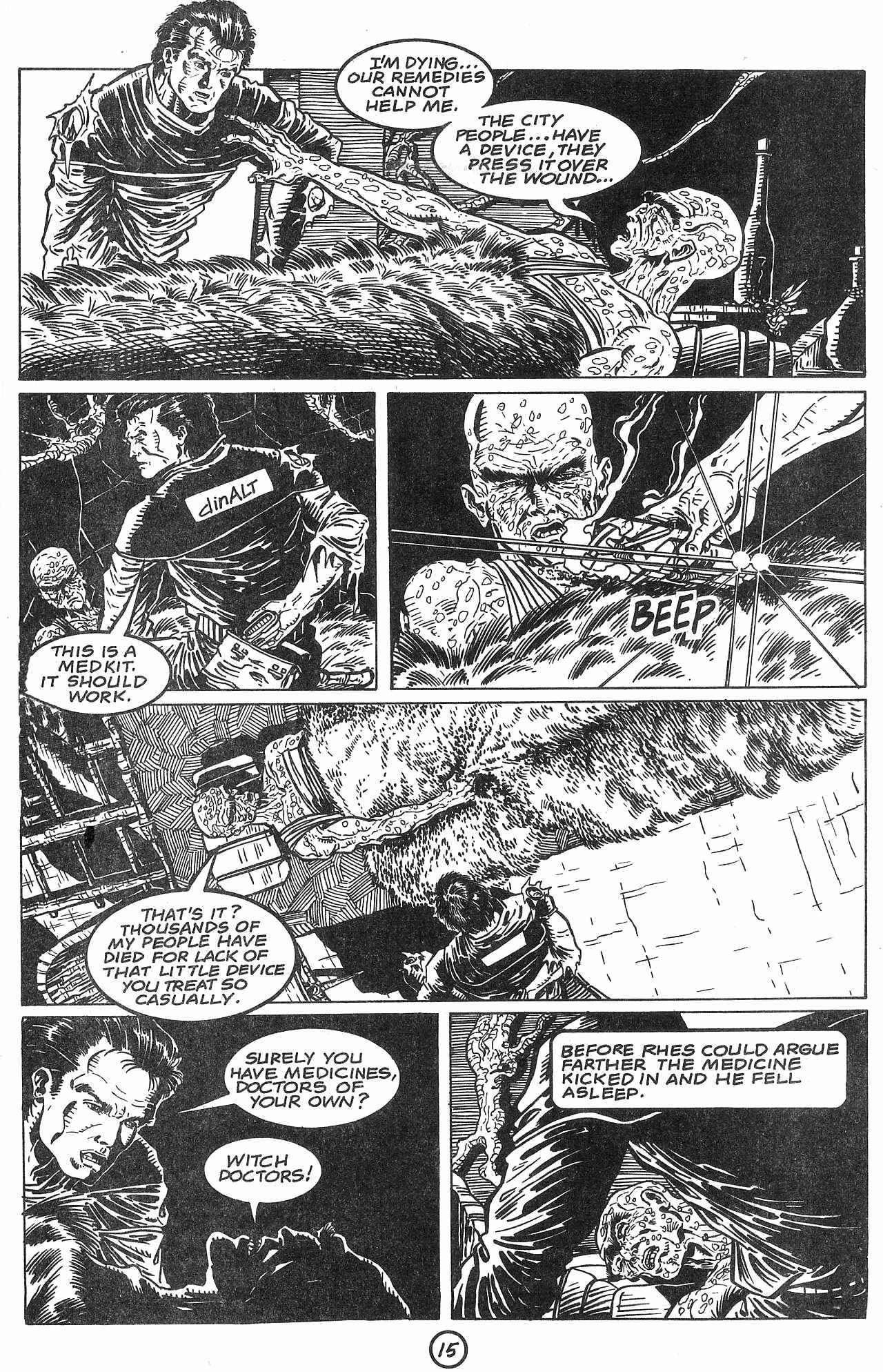 Read online Deathworld comic -  Issue #3 - 17