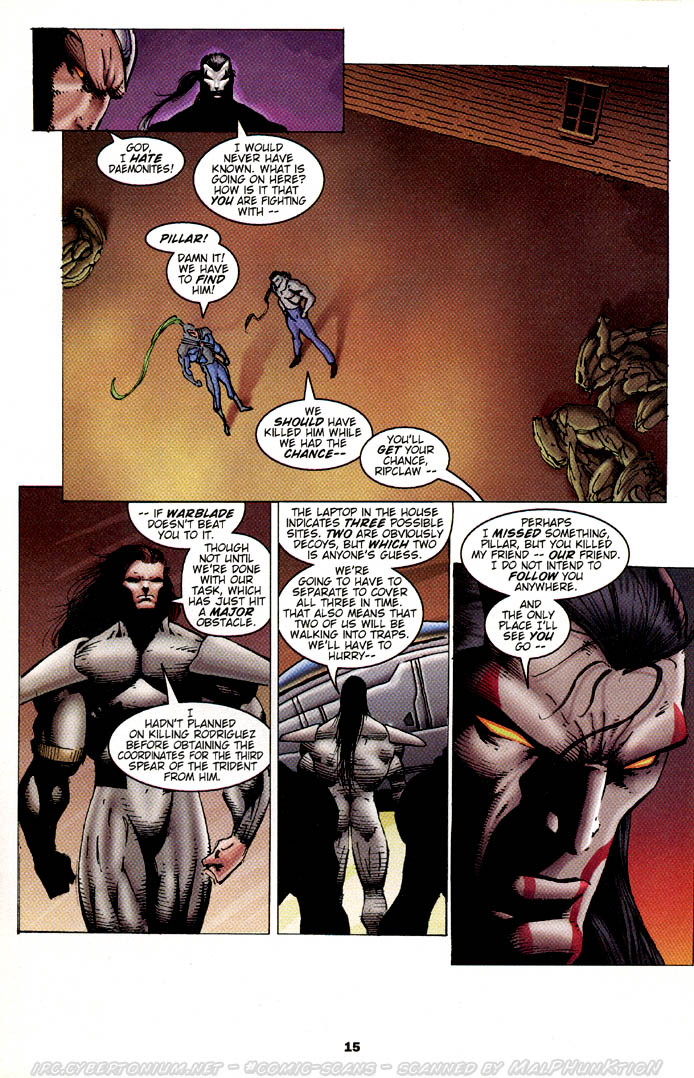 Read online Warblade: Endangered Species comic -  Issue #2 - 15