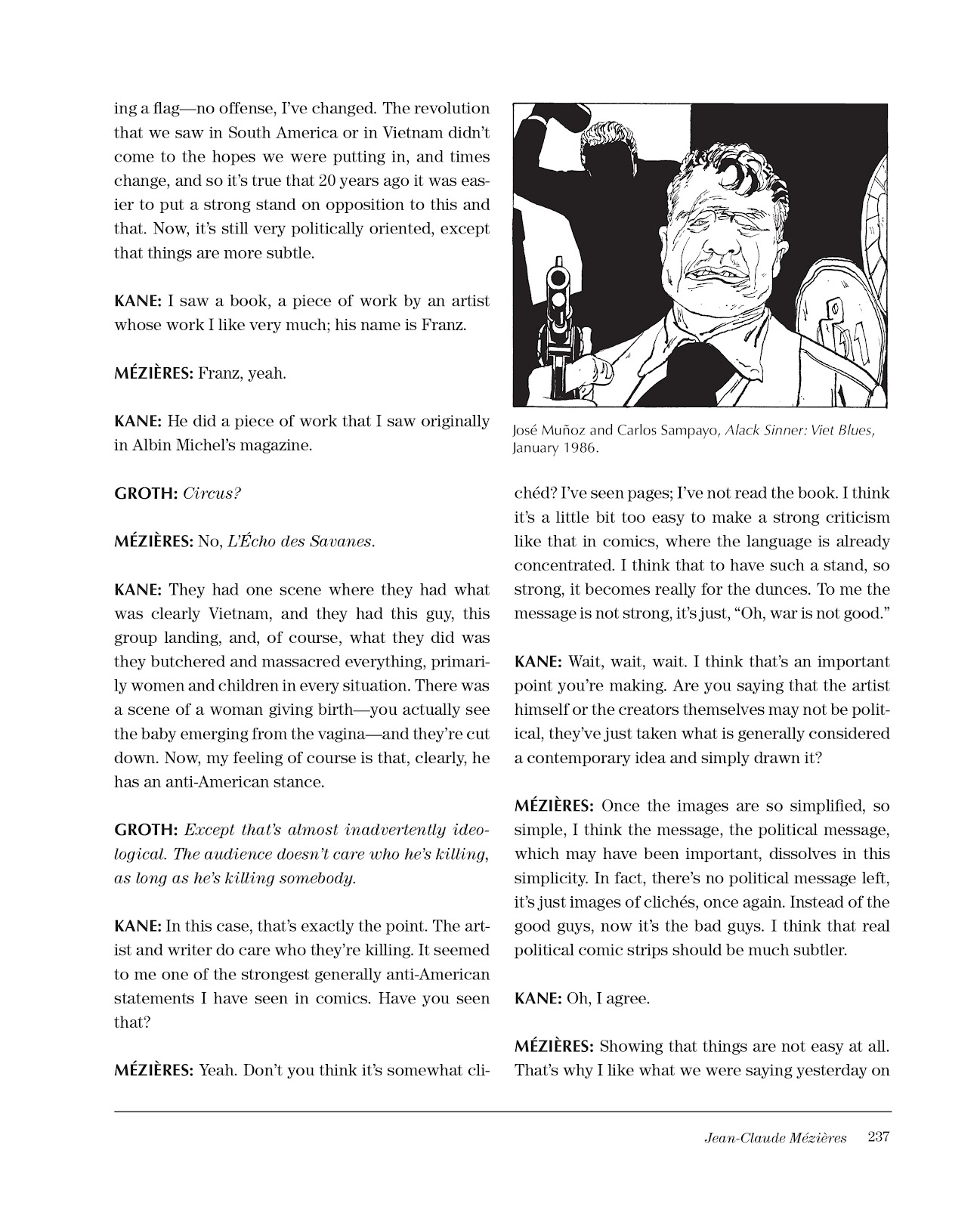 Sparring With Gil Kane: Colloquies On Comic Art and Aesthetics issue TPB (Part 3) - Page 37