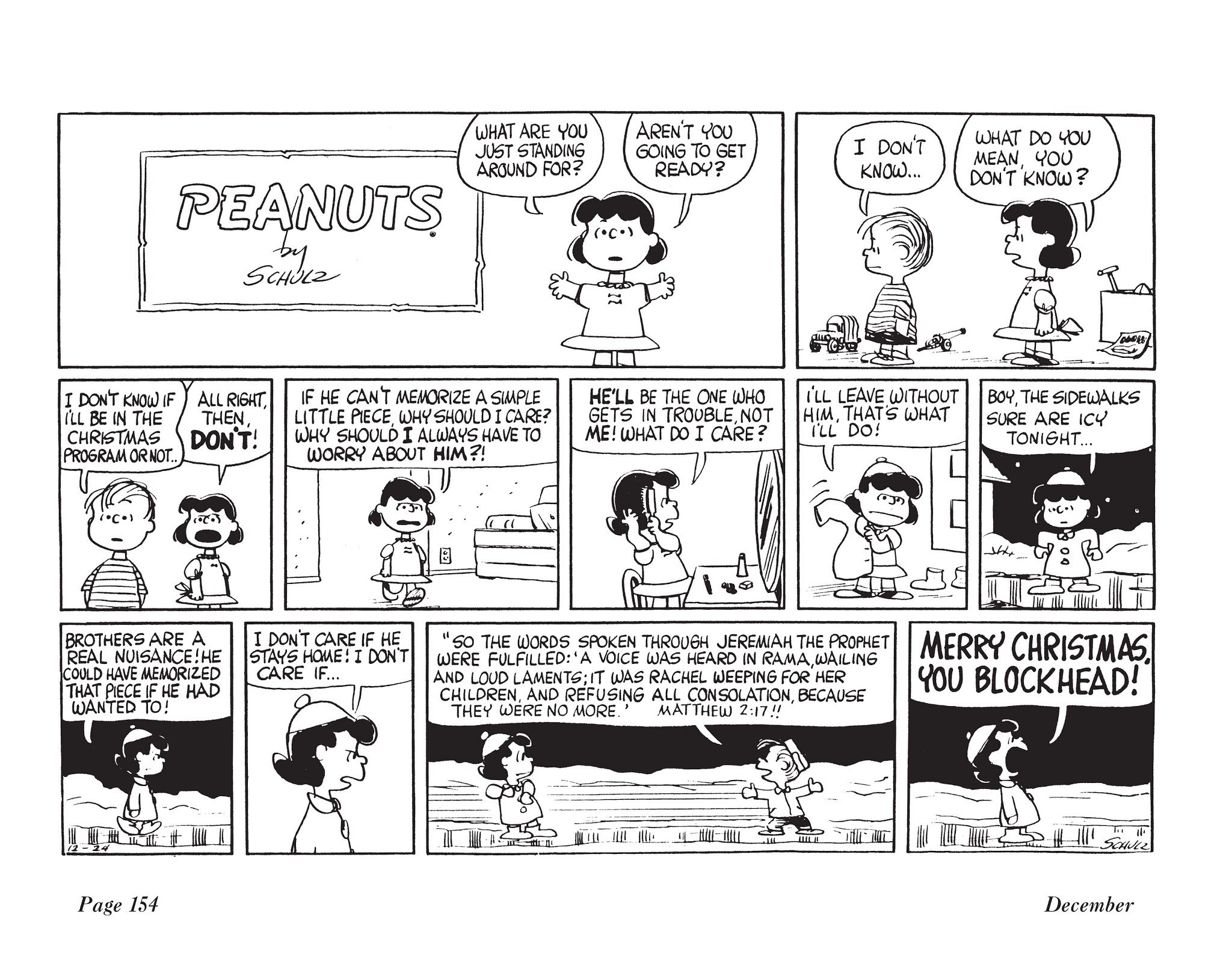 Read online The Complete Peanuts comic -  Issue # TPB 6 - 169