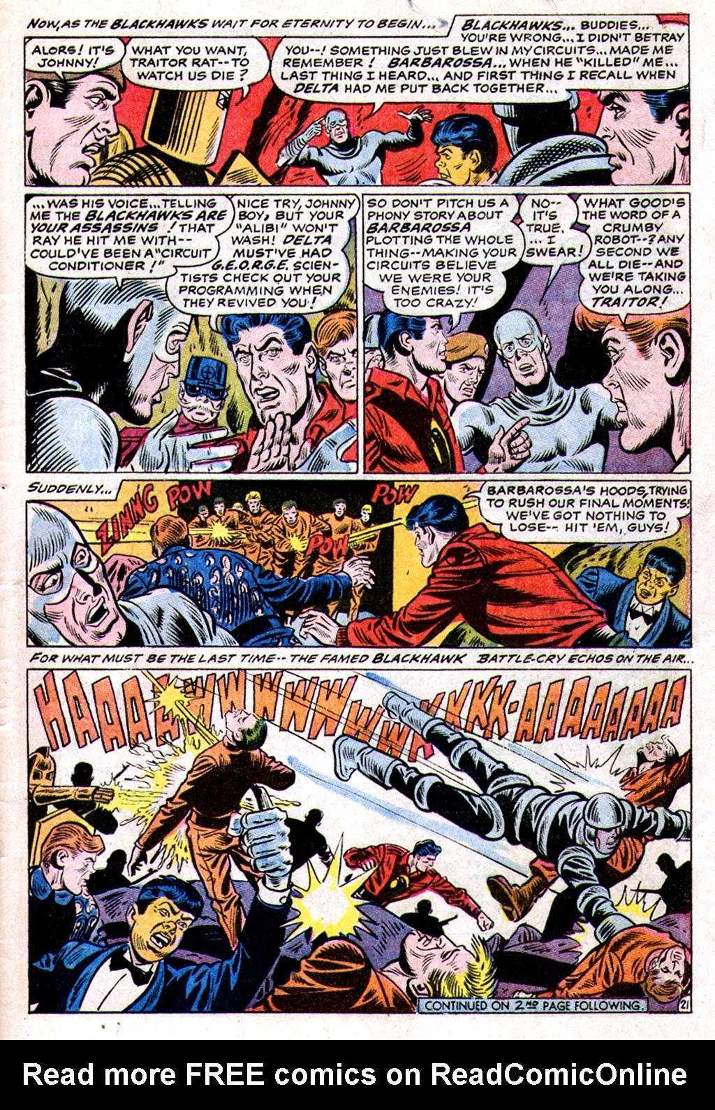 Read online Blackhawk (1957) comic -  Issue #238 - 29