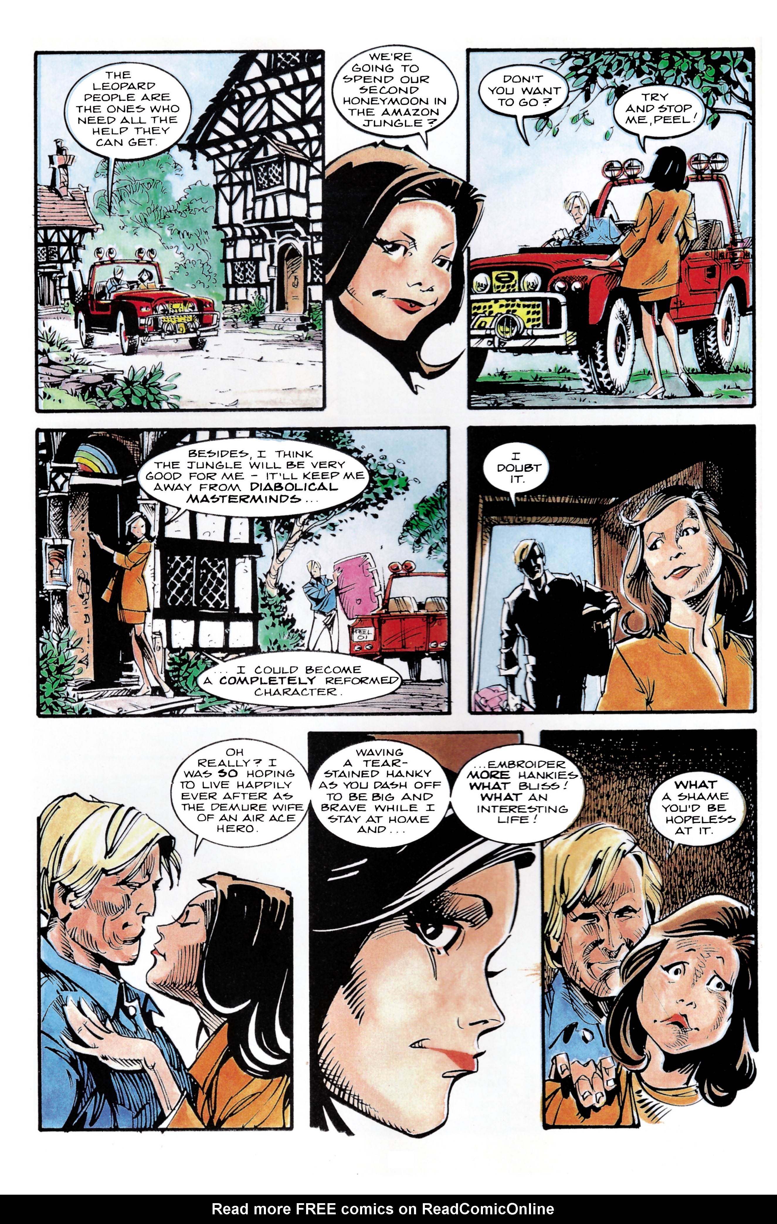 Read online Steed & Mrs. Peel: Golden Game comic -  Issue # Full - 114