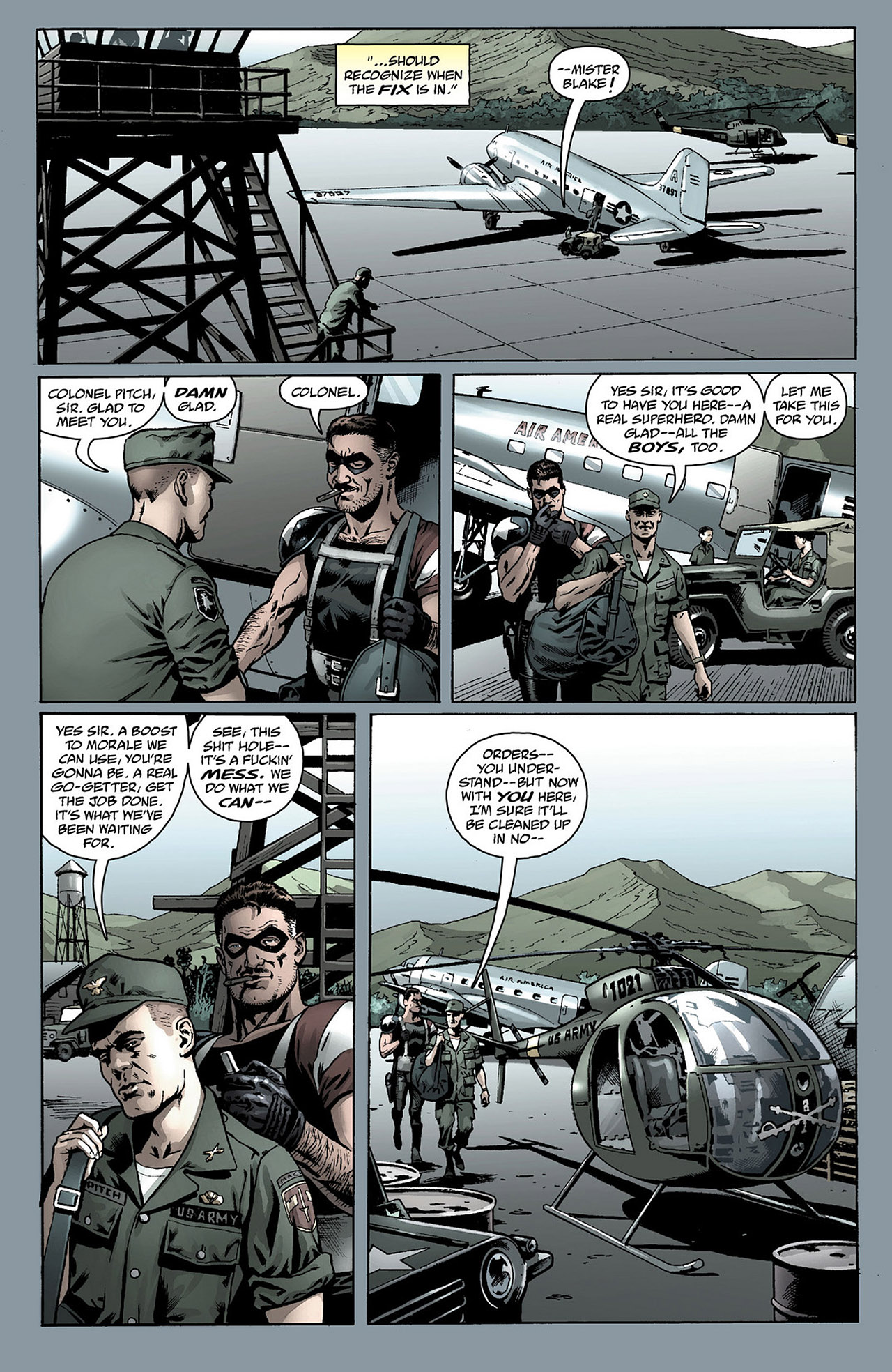 Read online Before Watchmen: Comedian comic -  Issue #2 - 6