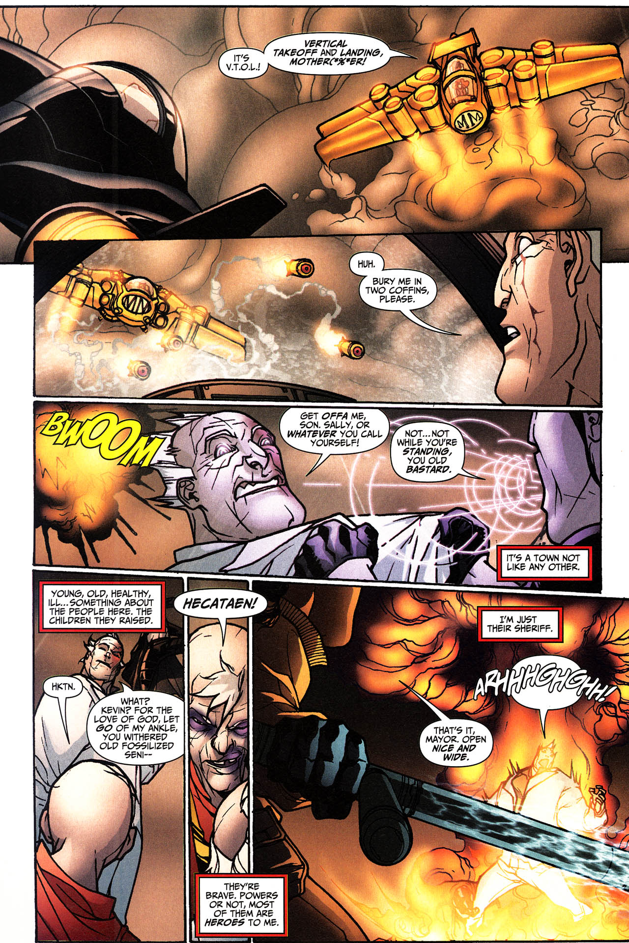 Read online Welcome To Tranquility comic -  Issue #6 - 16