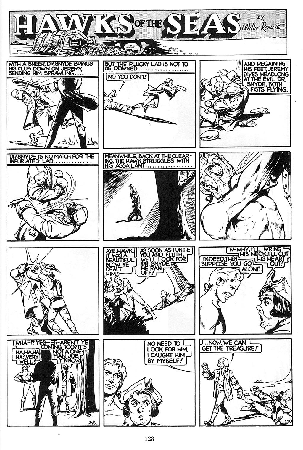 Read online Will Eisner's Hawks of the Seas comic -  Issue # TPB - 124