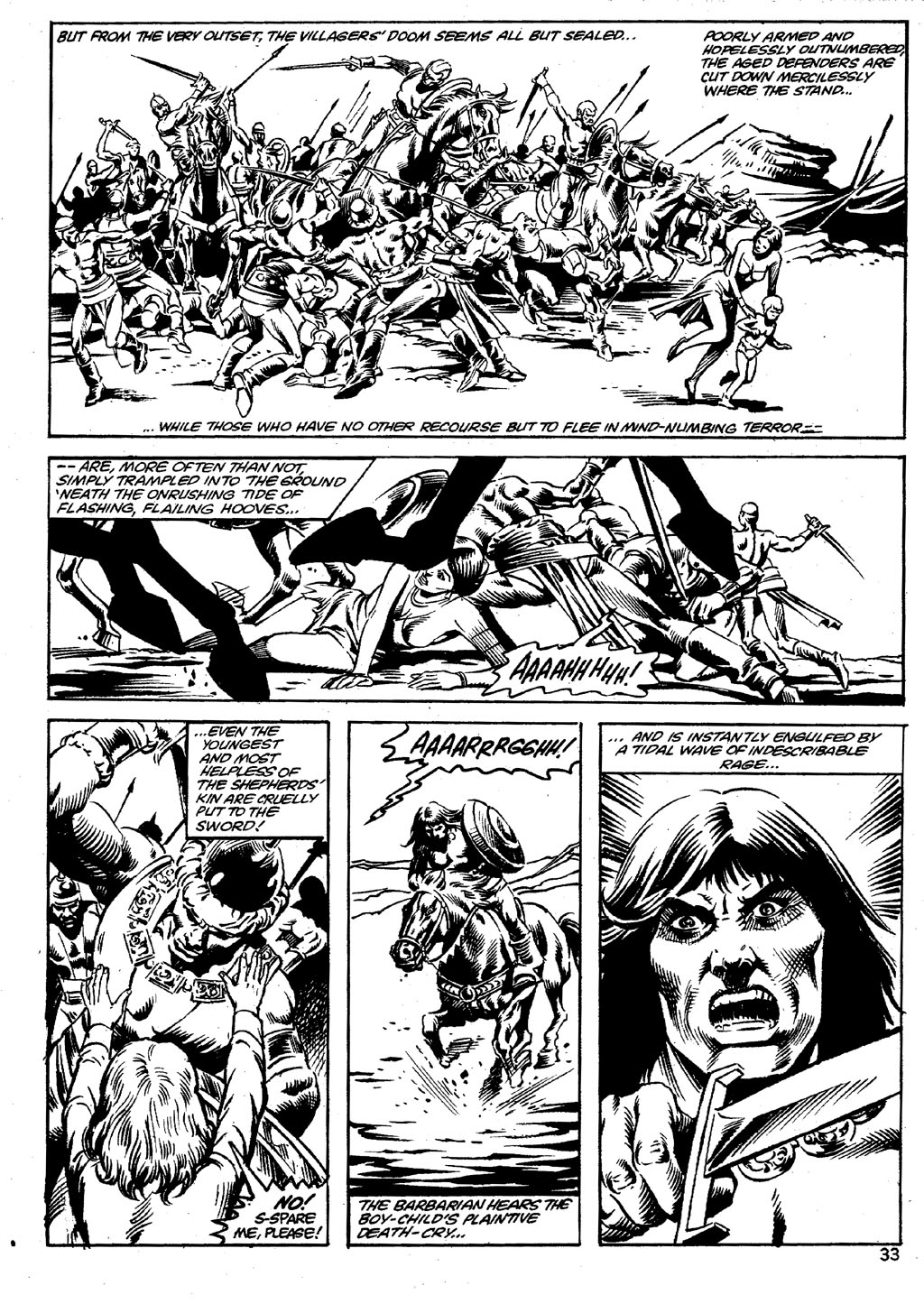 Read online The Savage Sword Of Conan comic -  Issue #85 - 33