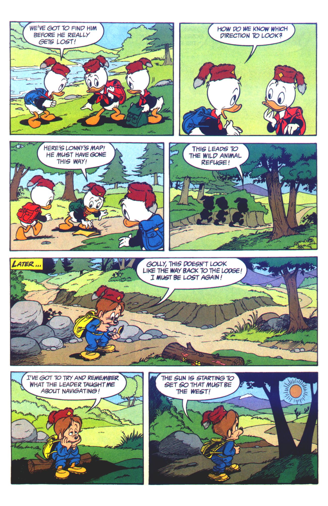 Read online Walt Disney's Junior Woodchucks Limited Series comic -  Issue #2 - 28