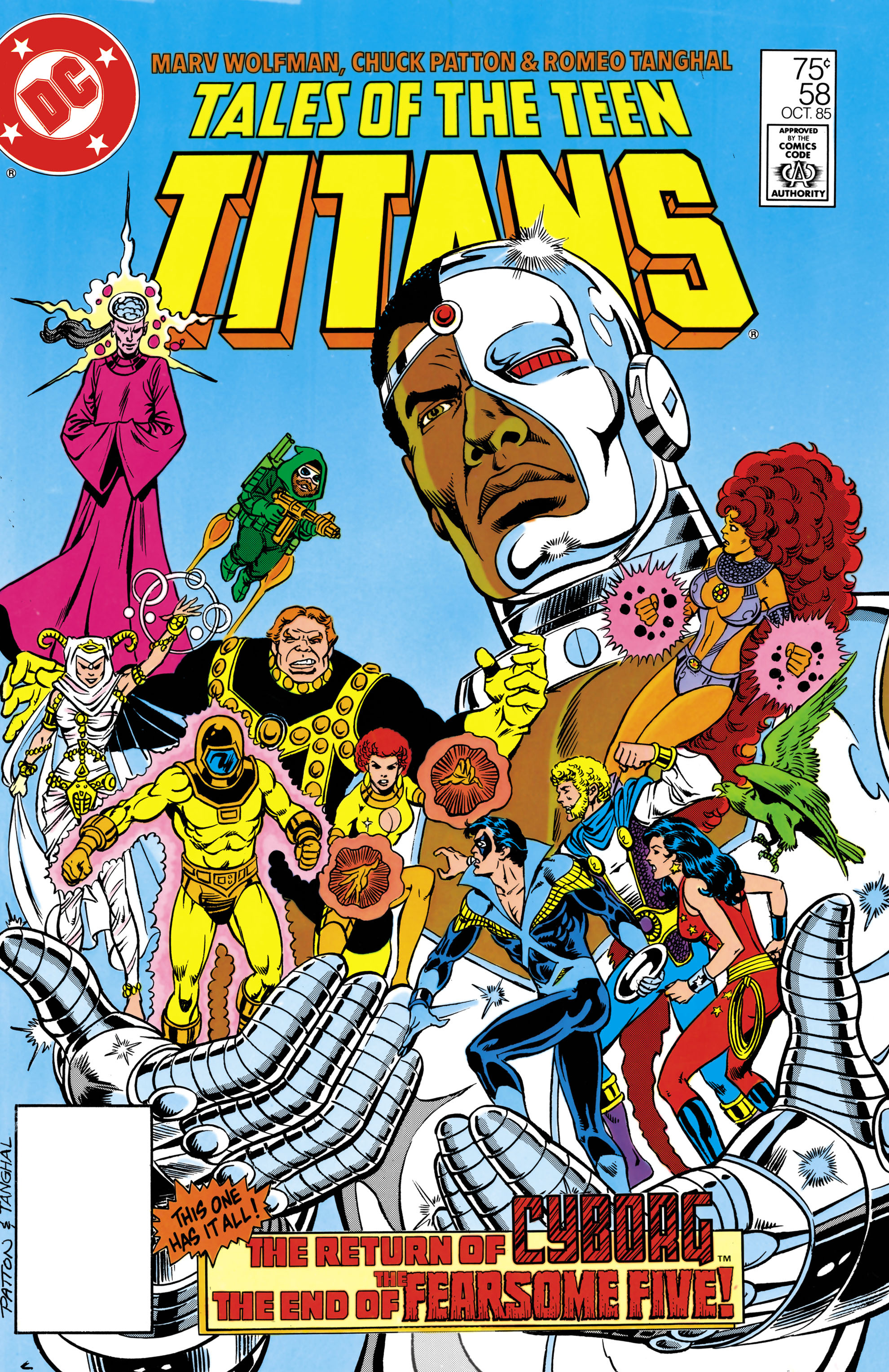 Read online Tales of the Teen Titans comic -  Issue #58 - 1