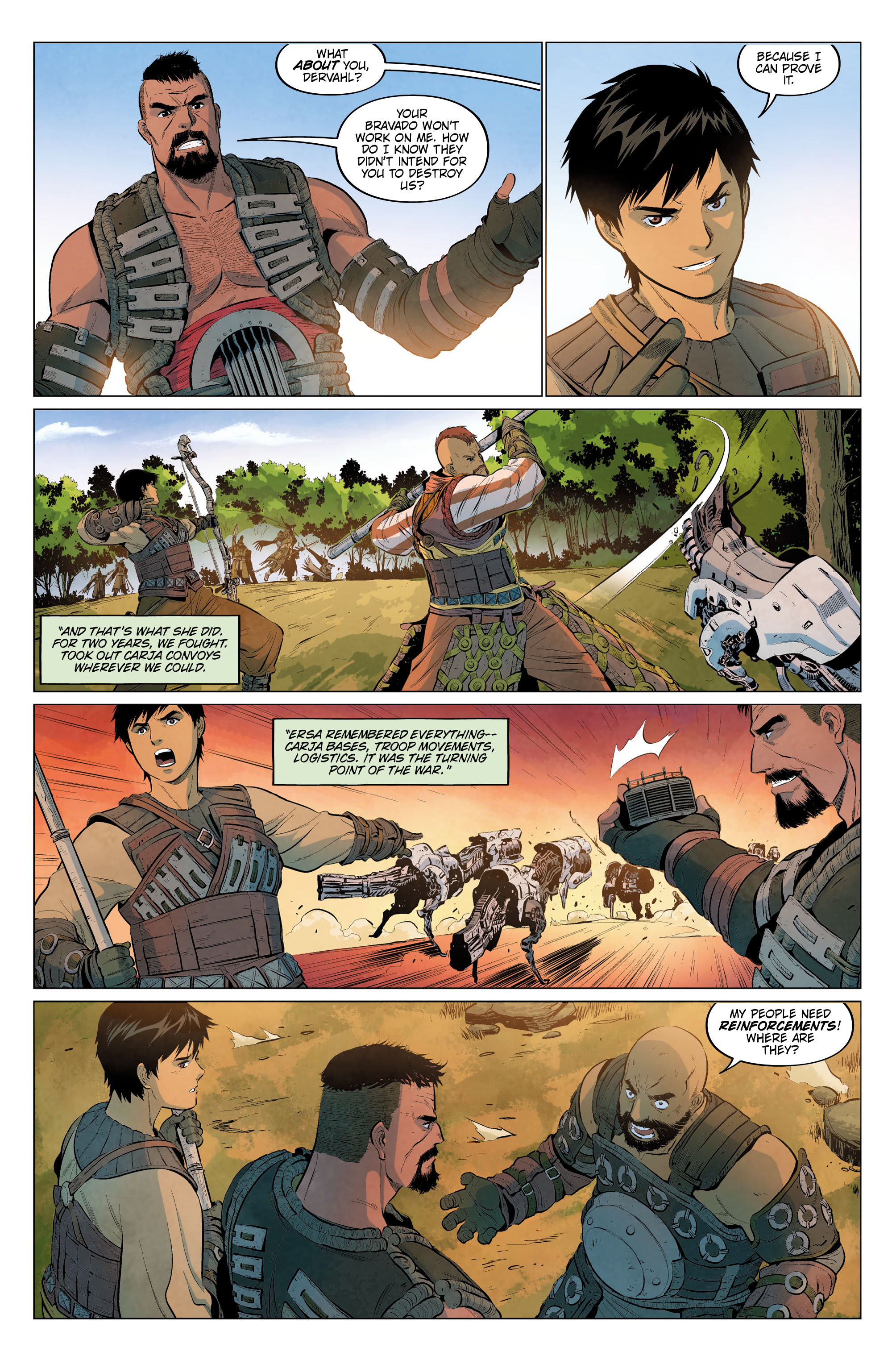 Read online Horizon Zero Dawn (2021) comic -  Issue #2 - 24