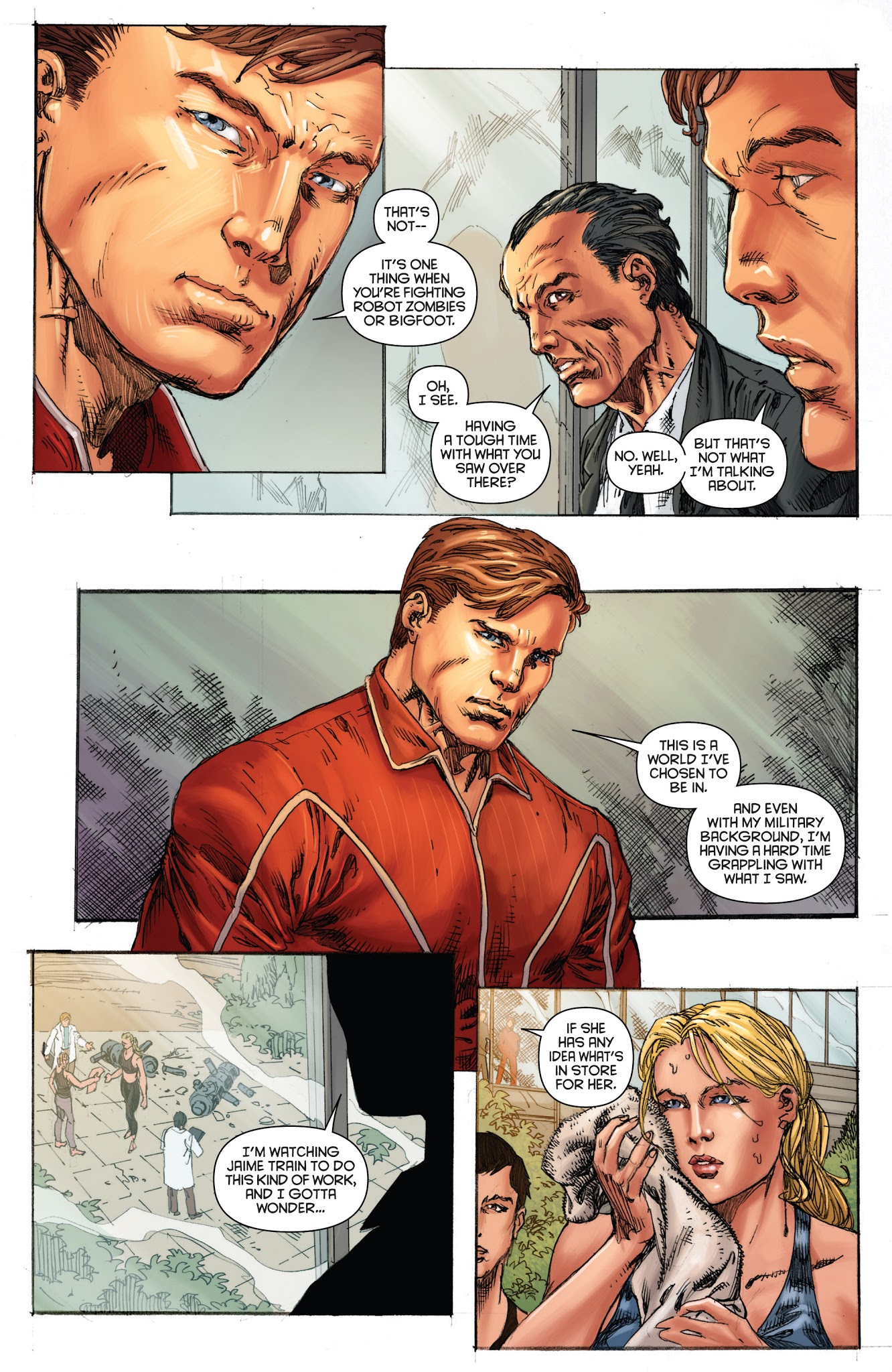 Read online Bionic Man comic -  Issue #20 - 22