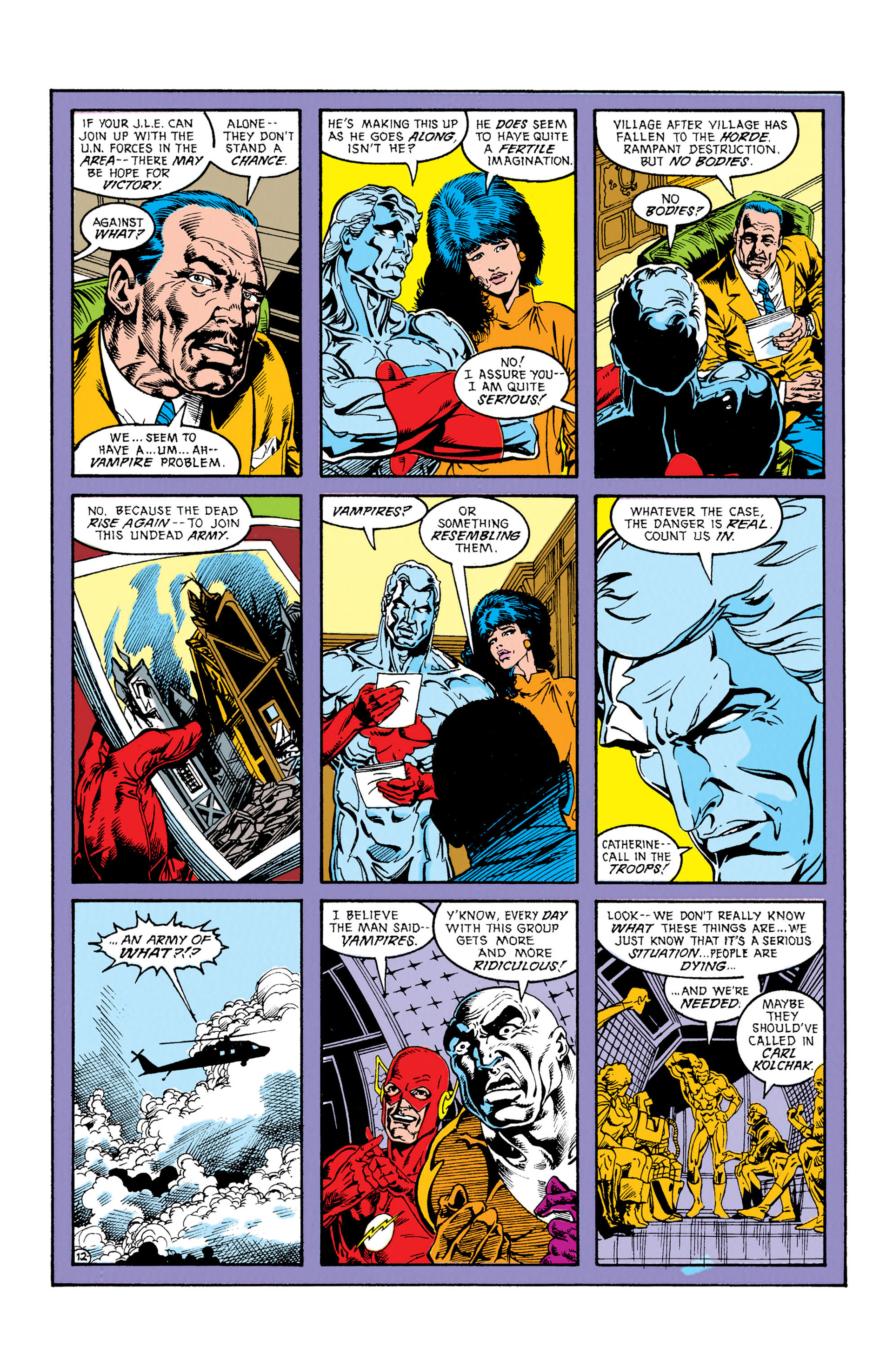 Read online Justice League Europe comic -  Issue #7 - 13