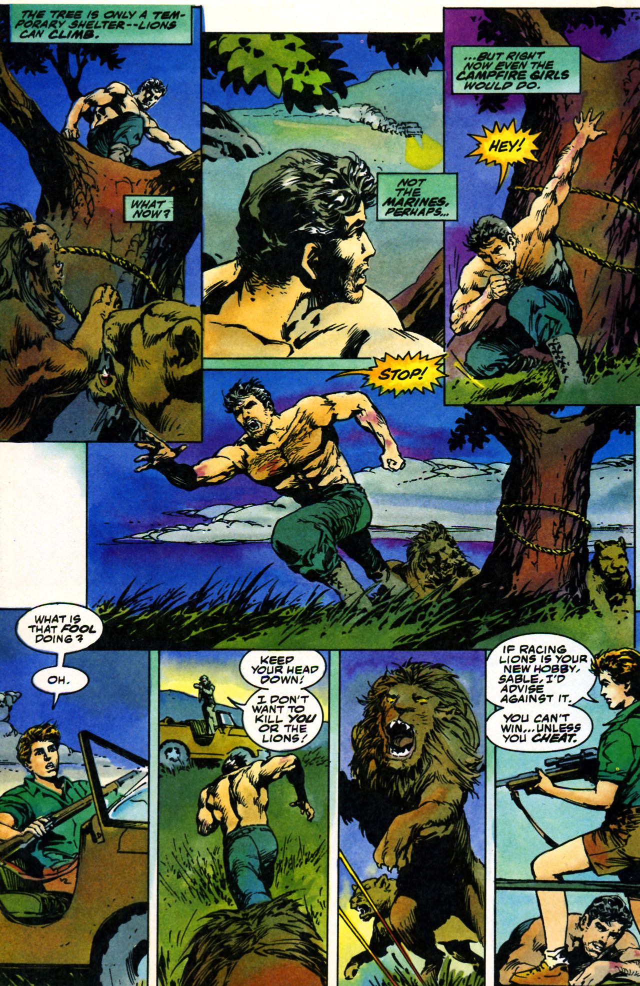Read online Sable comic -  Issue #10 - 7