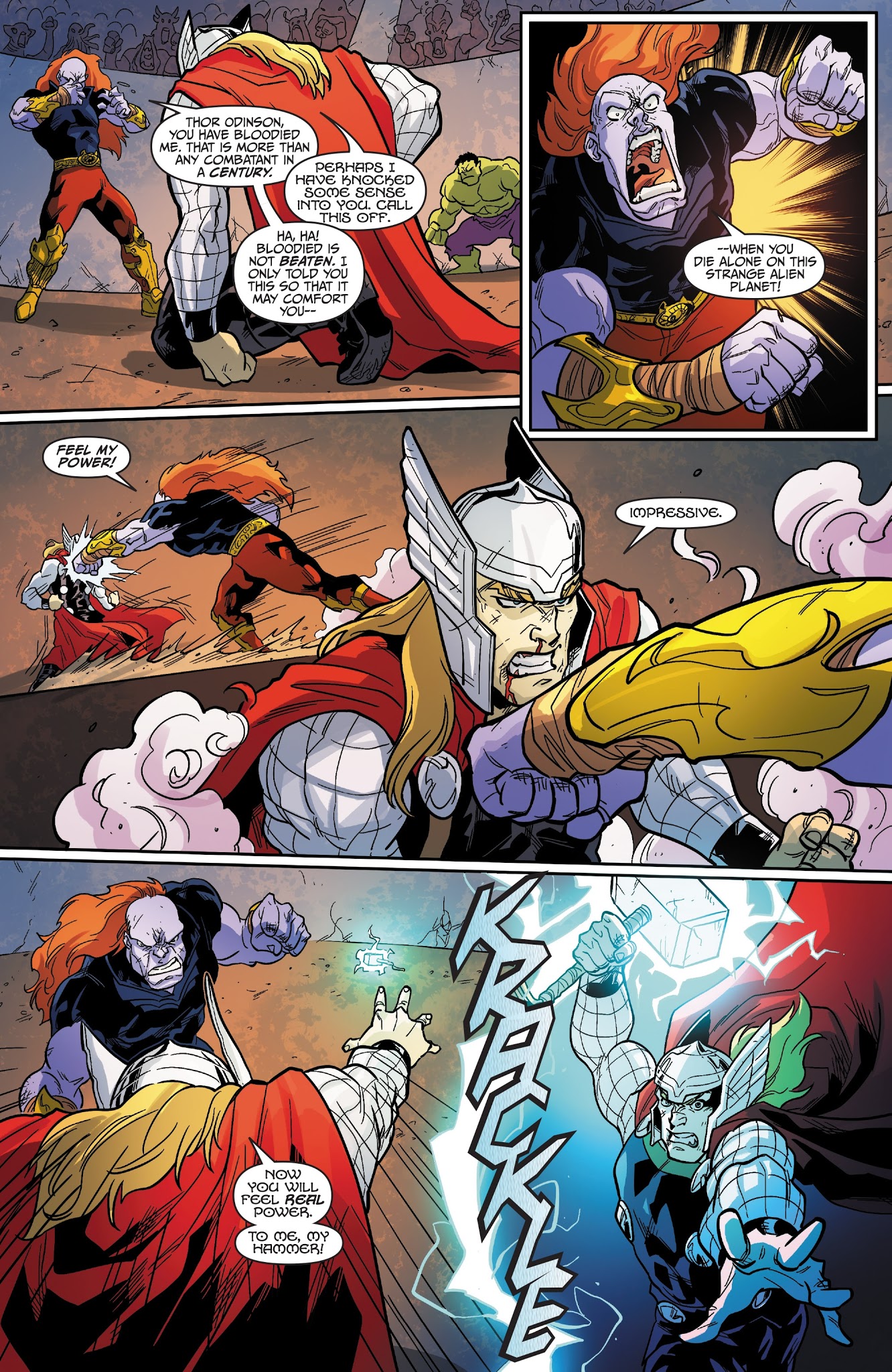 Read online Thor vs. Hulk: Champions of the Universe comic -  Issue #6 - 14