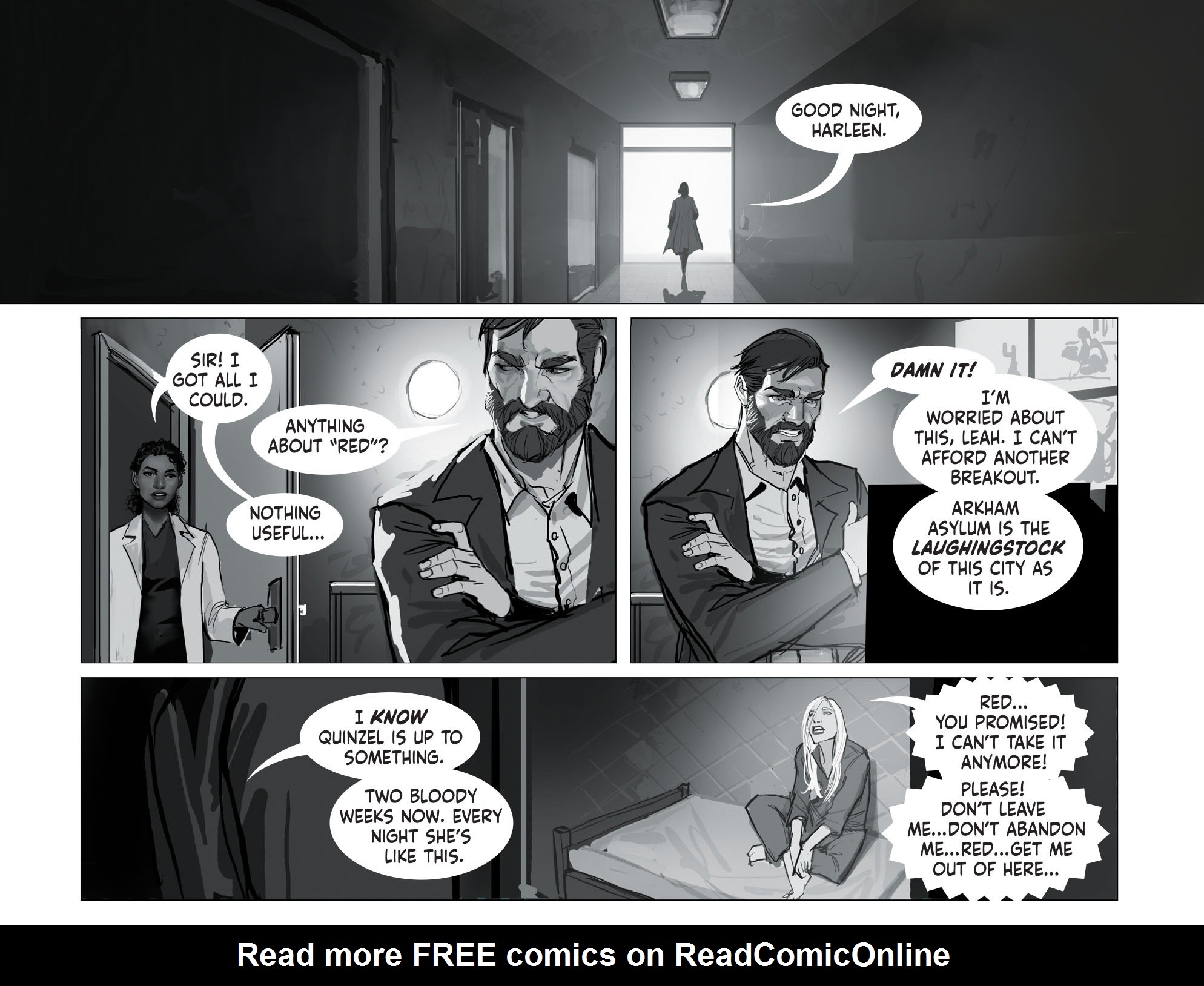 Read online Harley Quinn Black   White   Red comic -  Issue #1 - 14