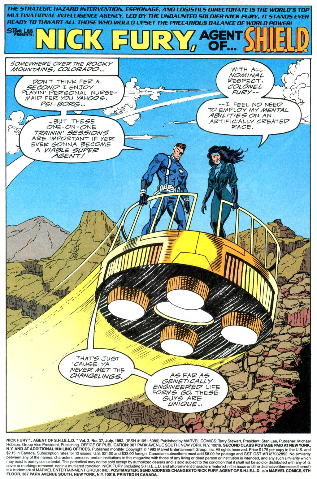 Read online Nick Fury, Agent of S.H.I.E.L.D. comic -  Issue #37 - 2