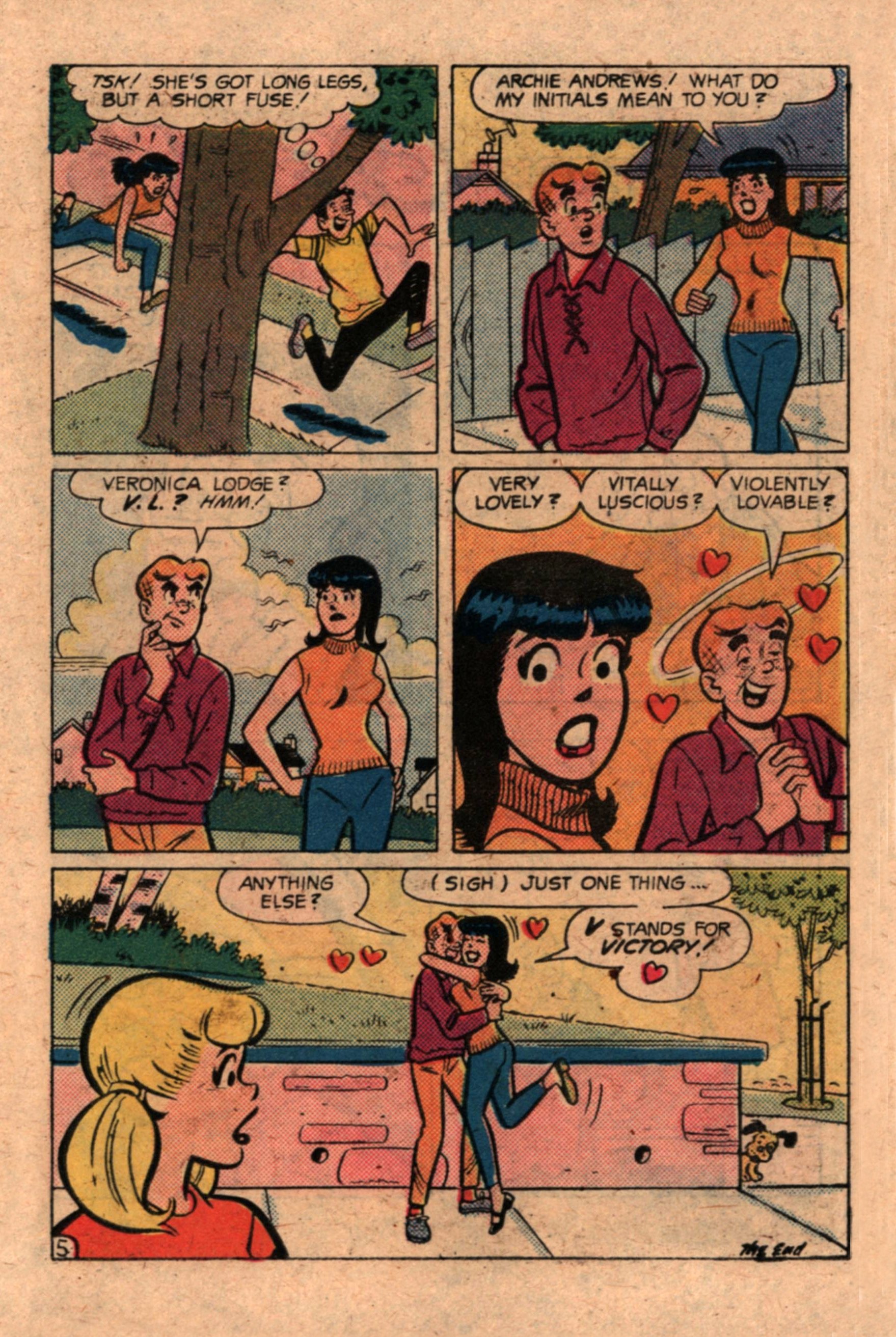 Read online Betty and Veronica Digest Magazine comic -  Issue #1 - 87