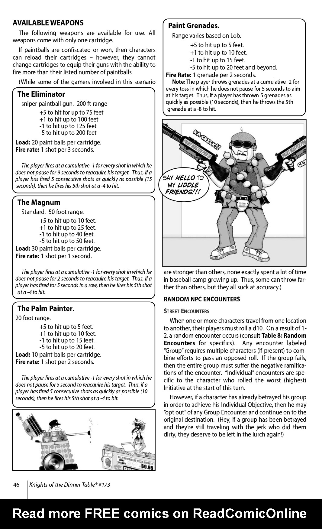 Read online Knights of the Dinner Table comic -  Issue #173 - 48