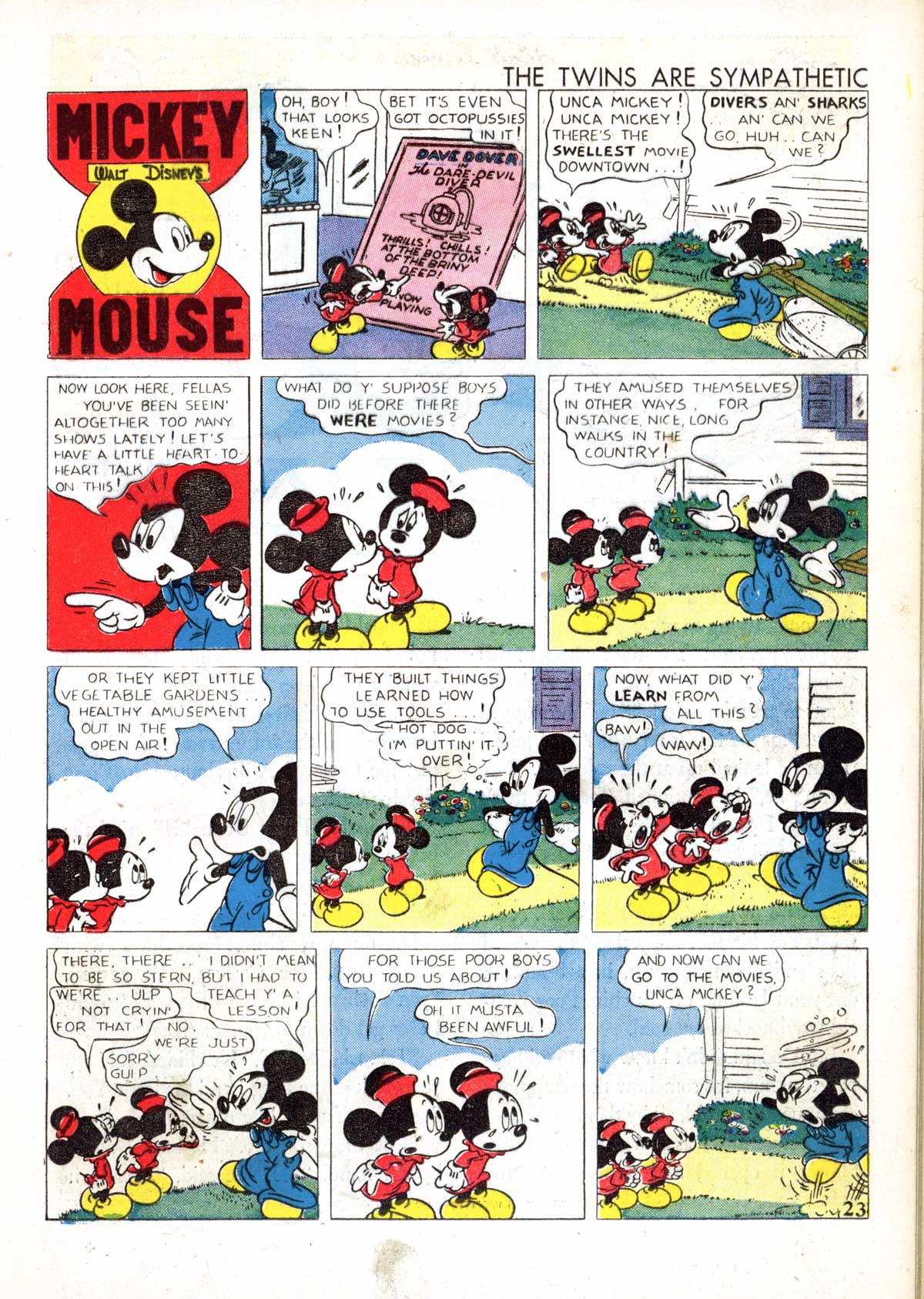 Read online Walt Disney's Comics and Stories comic -  Issue #33 - 25