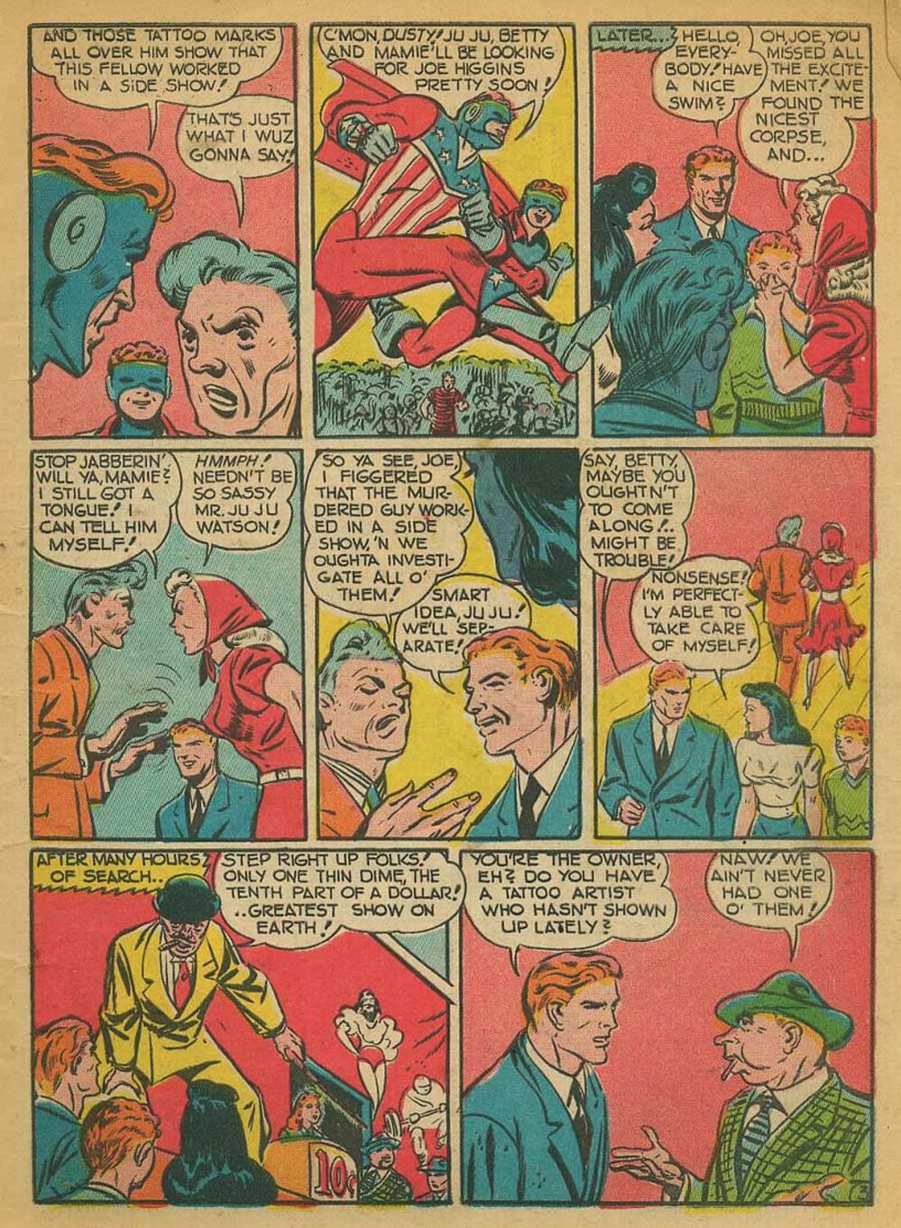 Read online Pep Comics comic -  Issue #18 - 5
