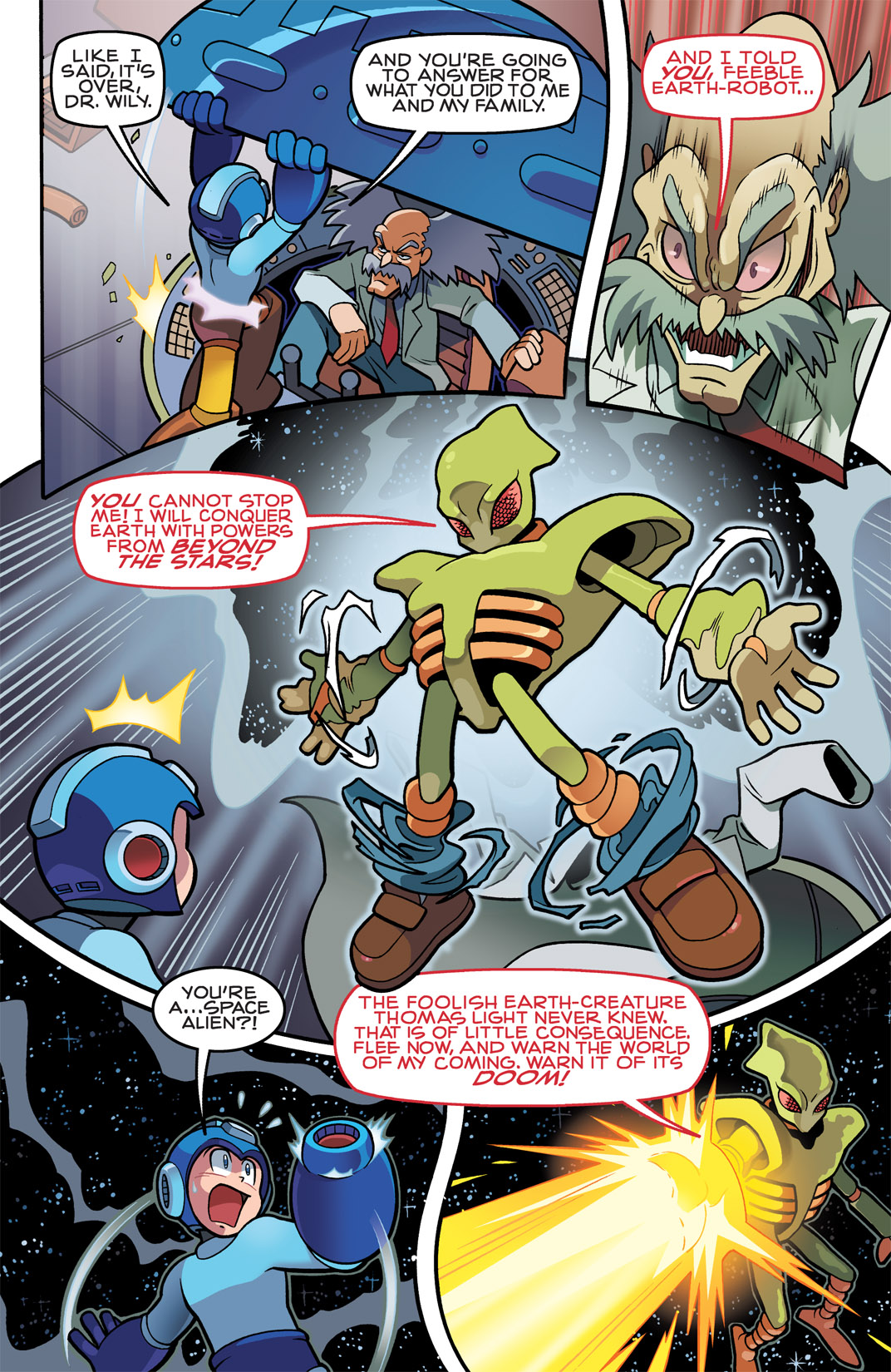 Read online Mega Man comic -  Issue # _TPB 3 - 93