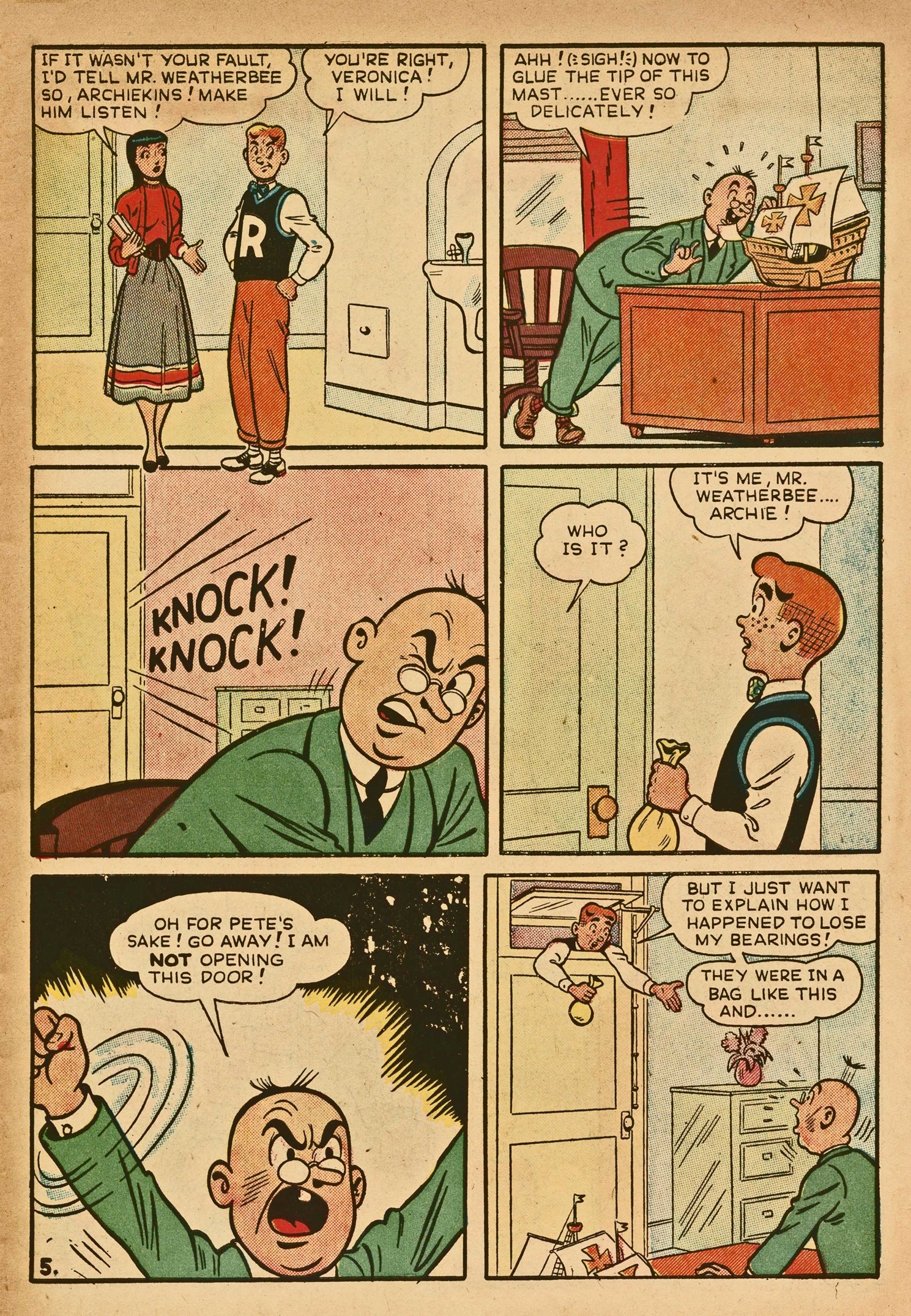 Read online Pep Comics comic -  Issue #88 - 7