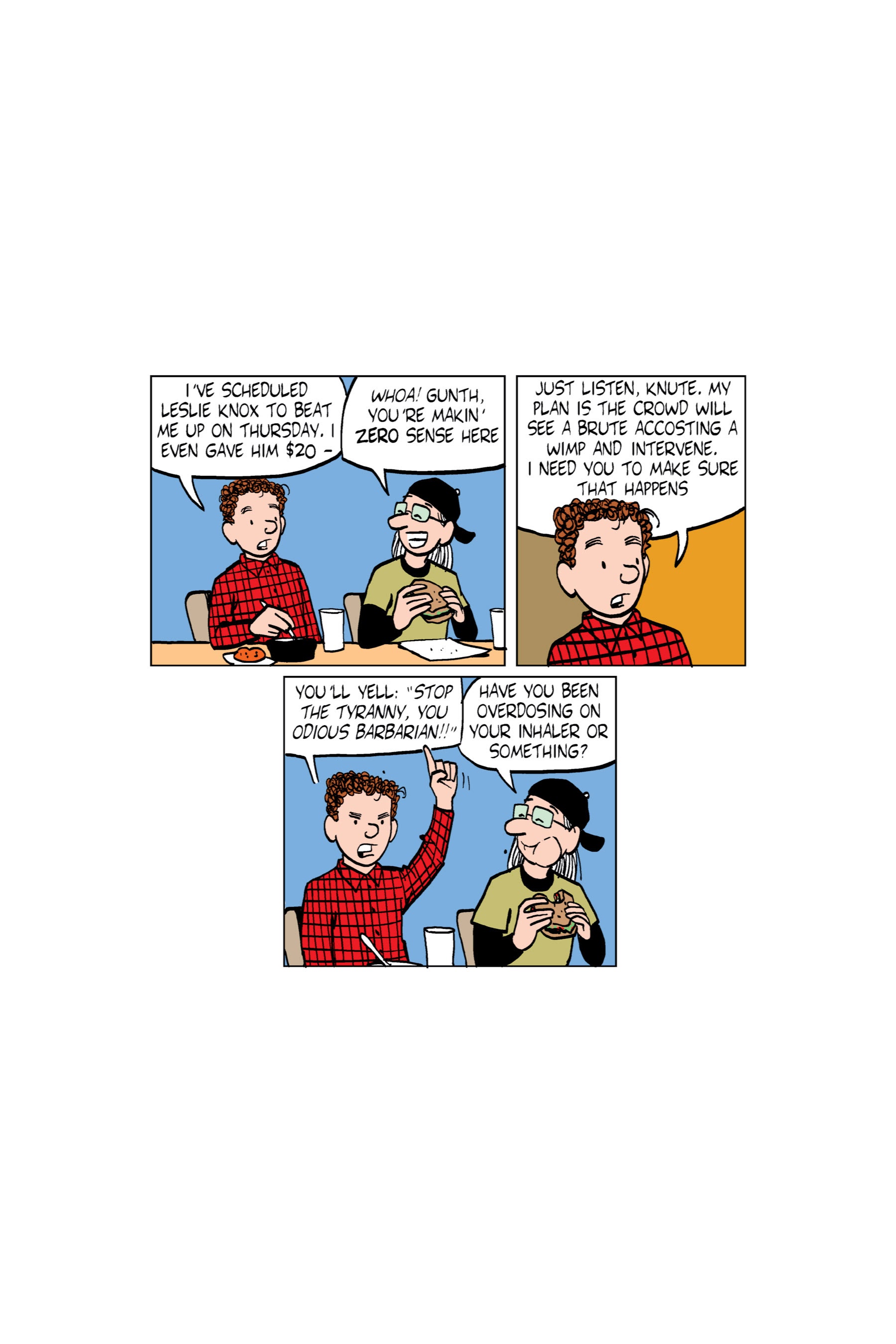 Read online Luann: Stress   Hormones = High School comic -  Issue # TPB - 59