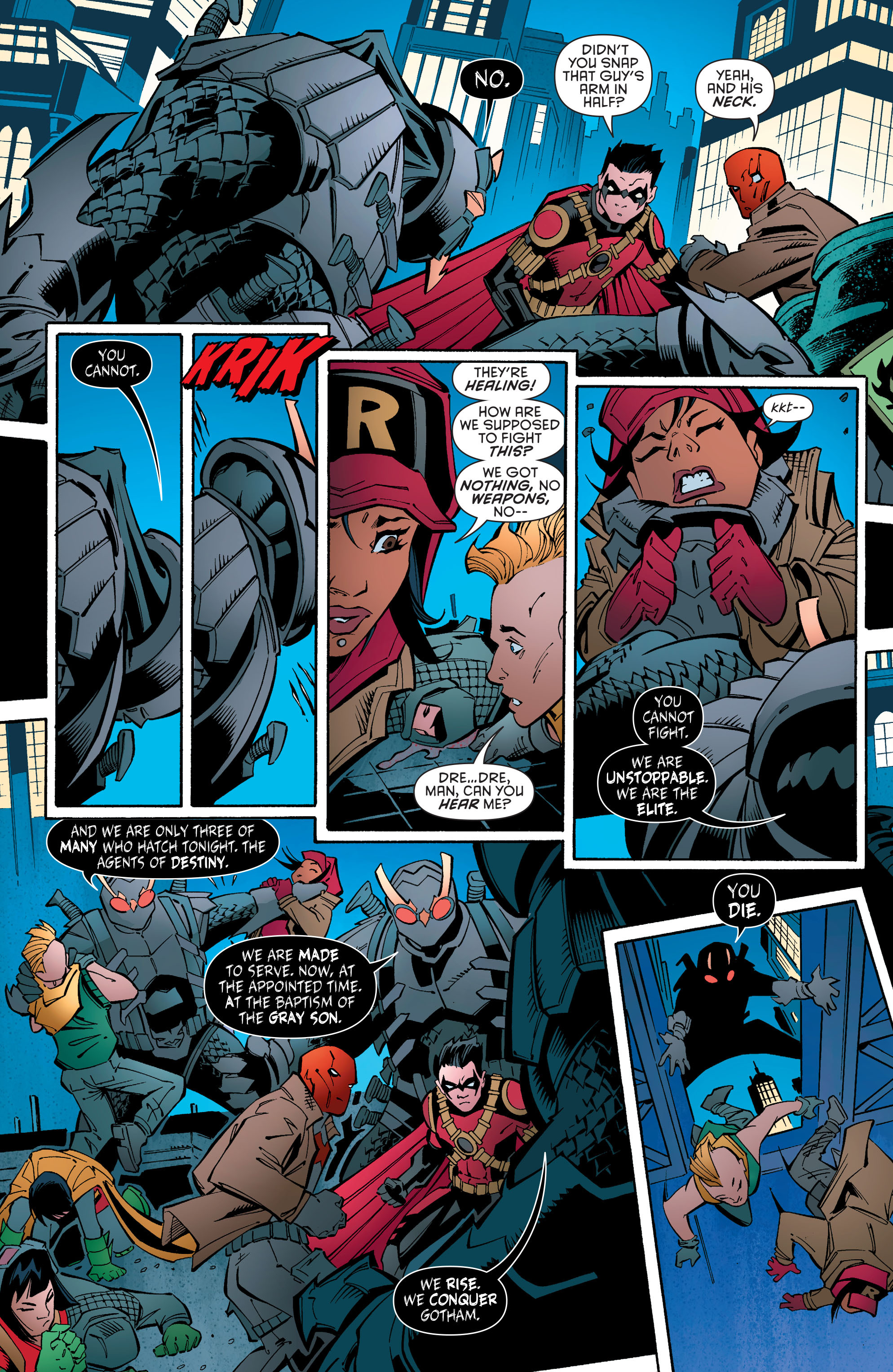 Read online Robin: Son of Batman comic -  Issue #7 - 7