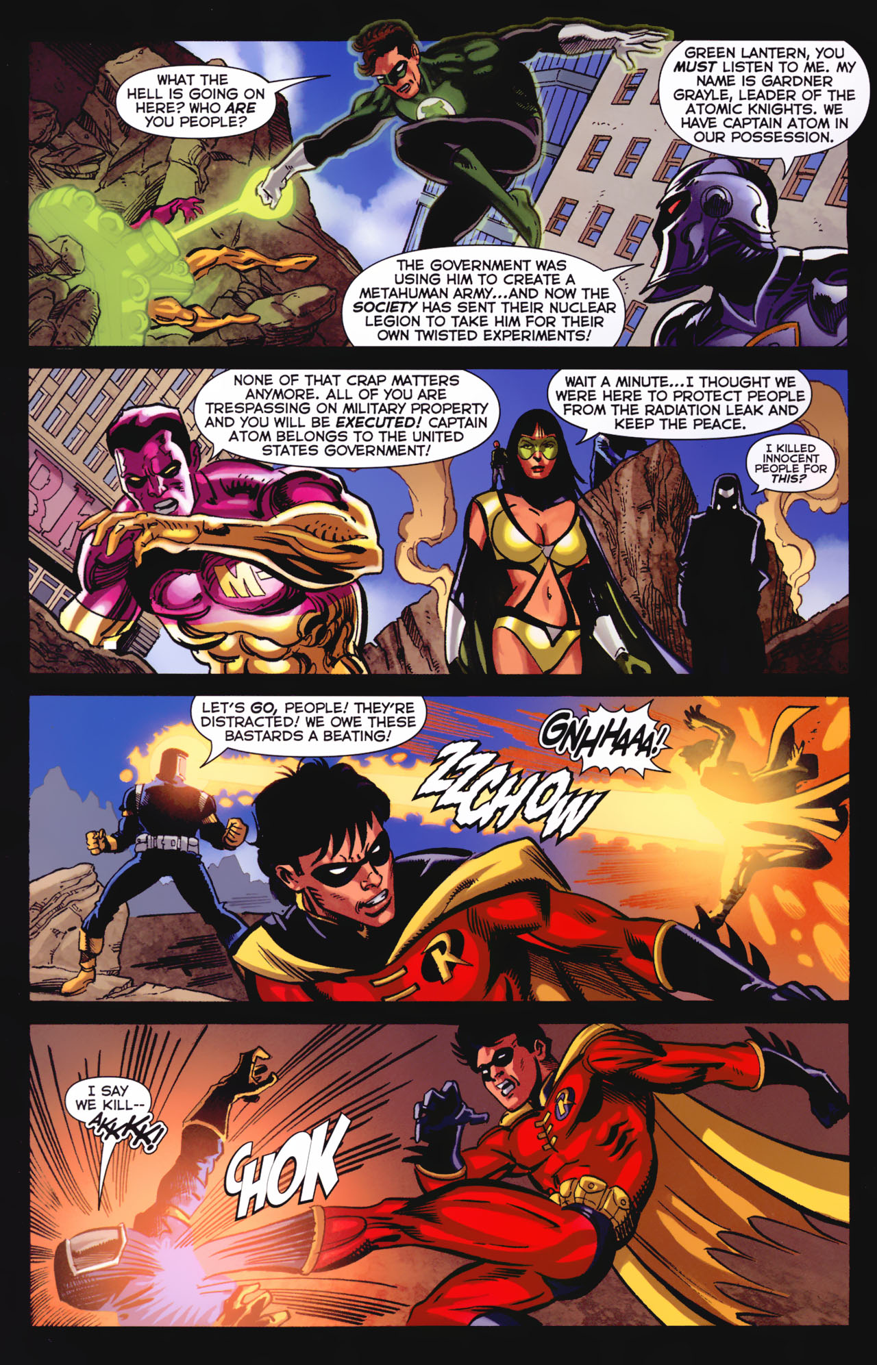 Read online Crisis Aftermath: The Battle for Bludhaven comic -  Issue #6 - 9