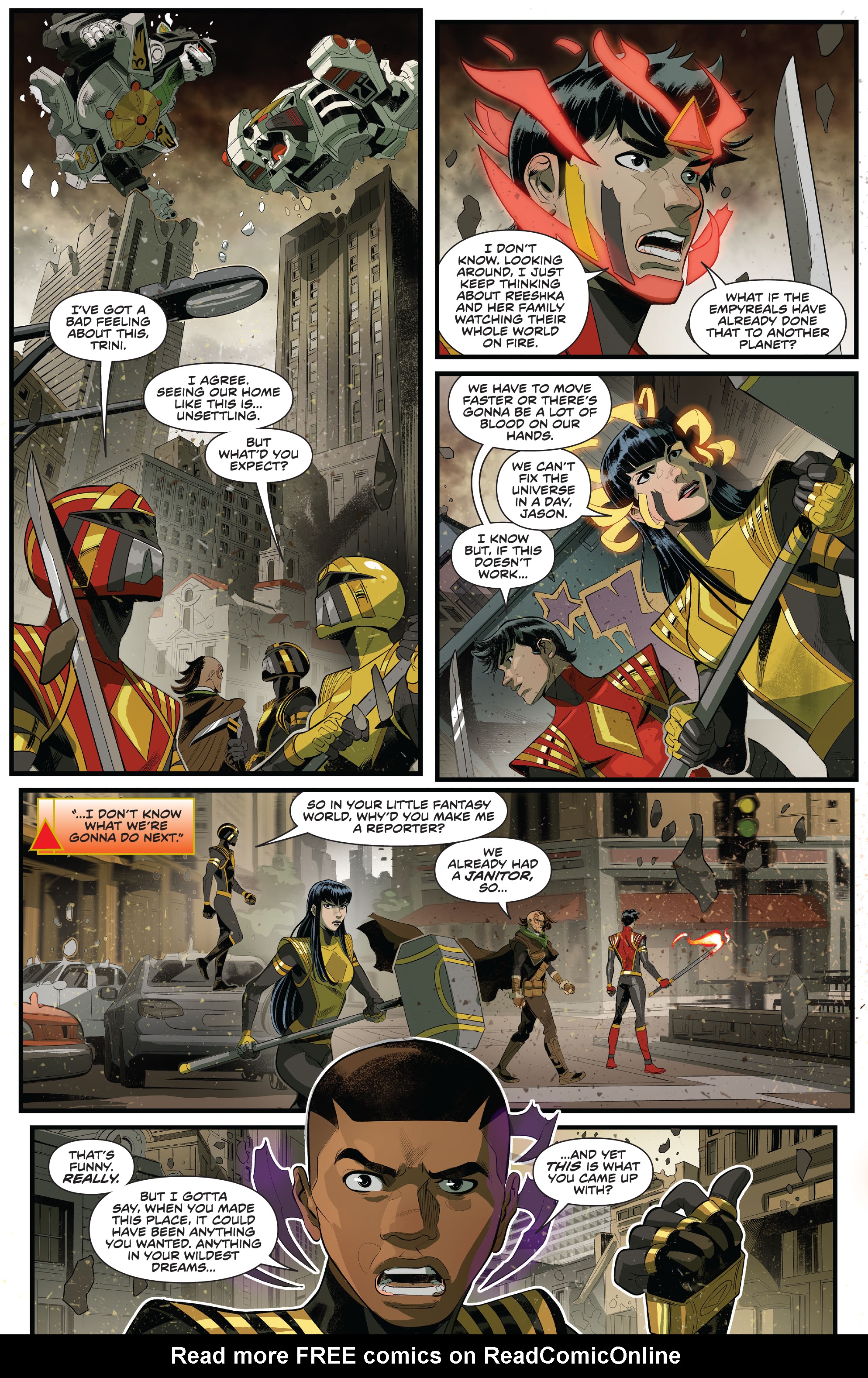 Read online Power Rangers comic -  Issue #4 - 5