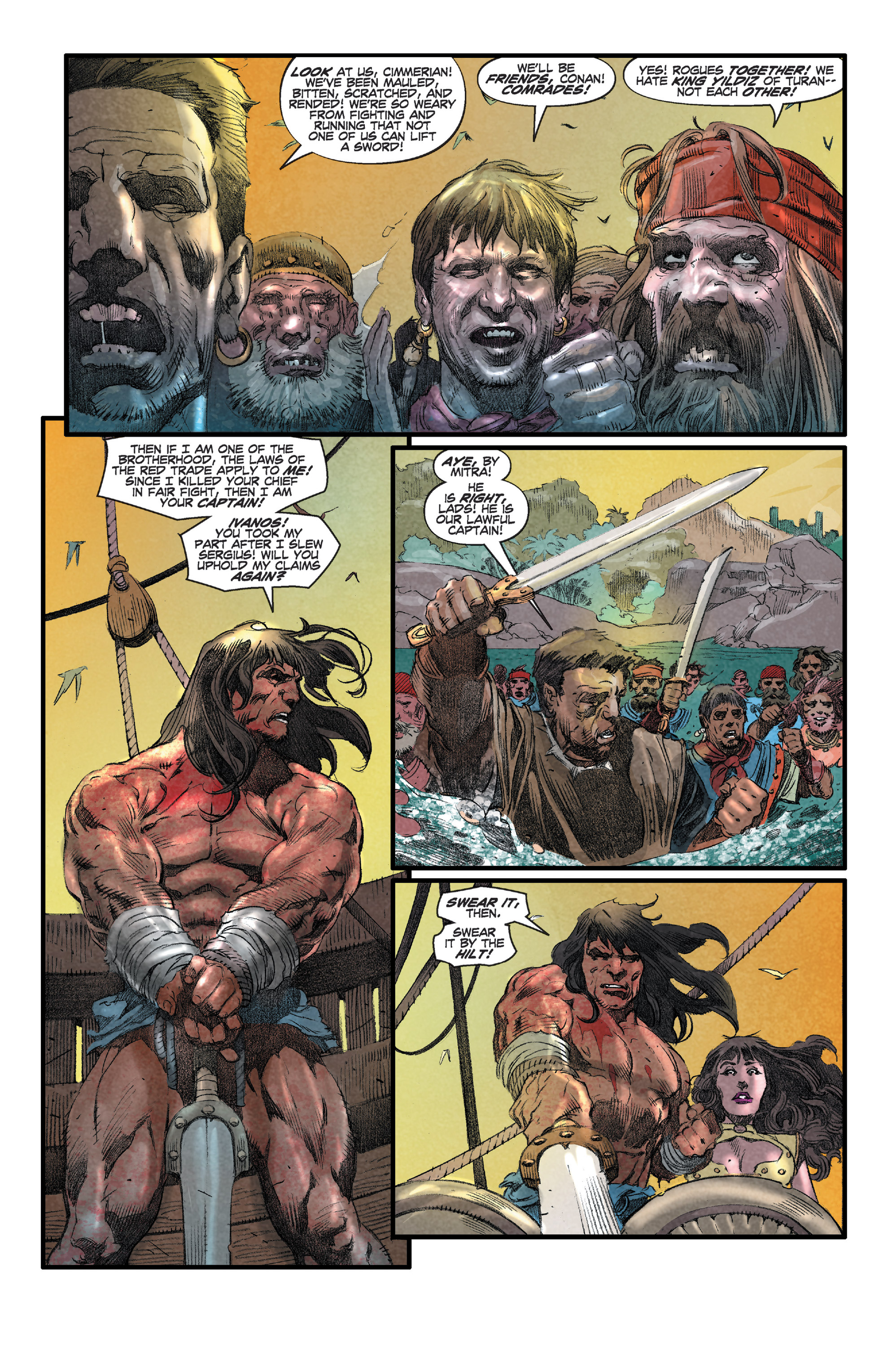 Read online Conan Chronicles Epic Collection comic -  Issue # TPB The Battle of Shamla Pass (Part 5) - 8