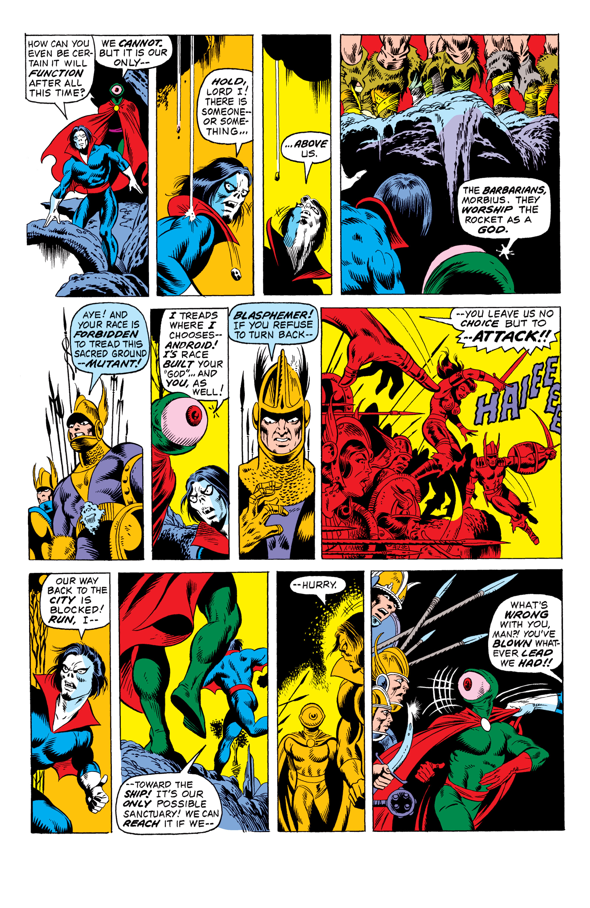 Read online Morbius Epic Collection comic -  Issue # The Living Vampire (Part 3) - 11