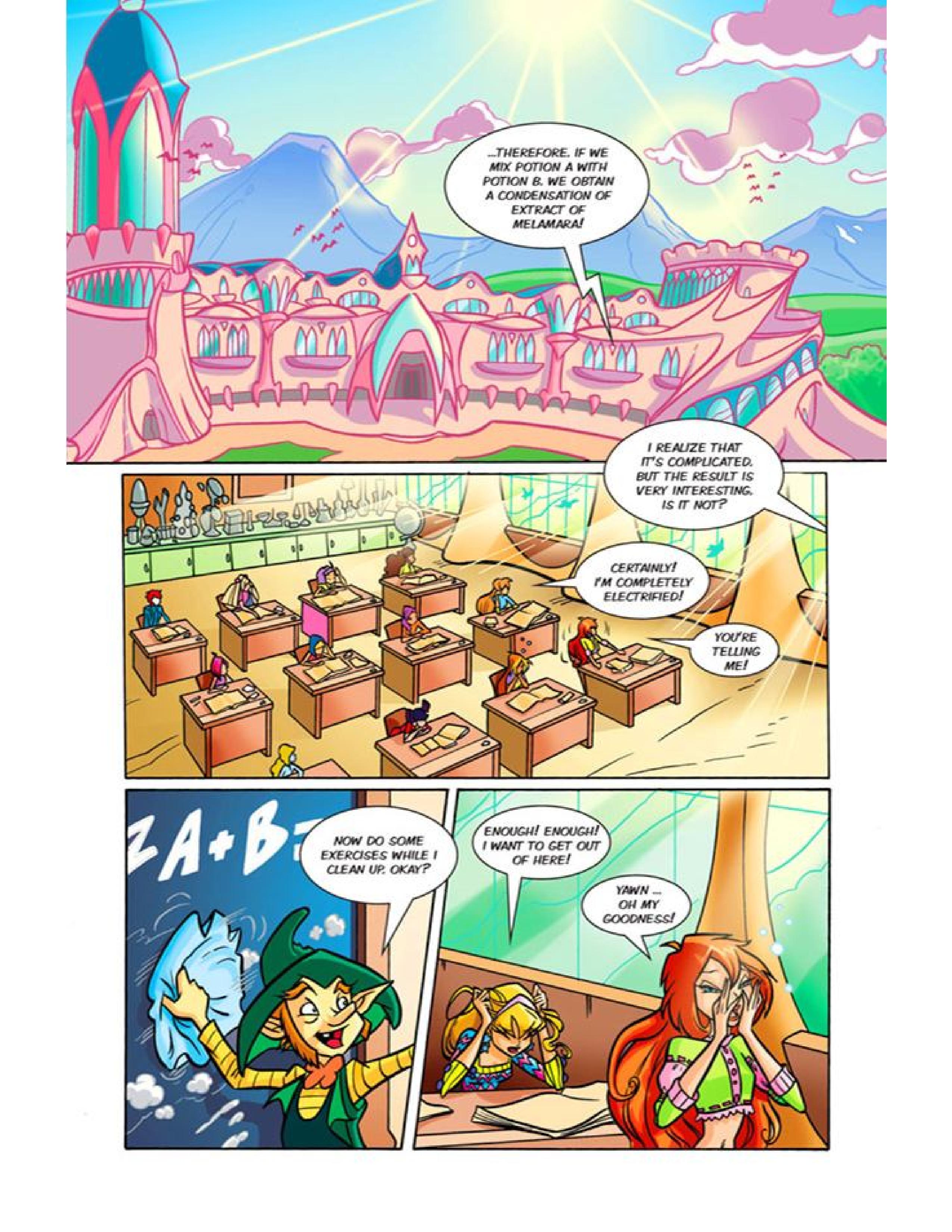 Read online Winx Club Comic comic -  Issue #31 - 2
