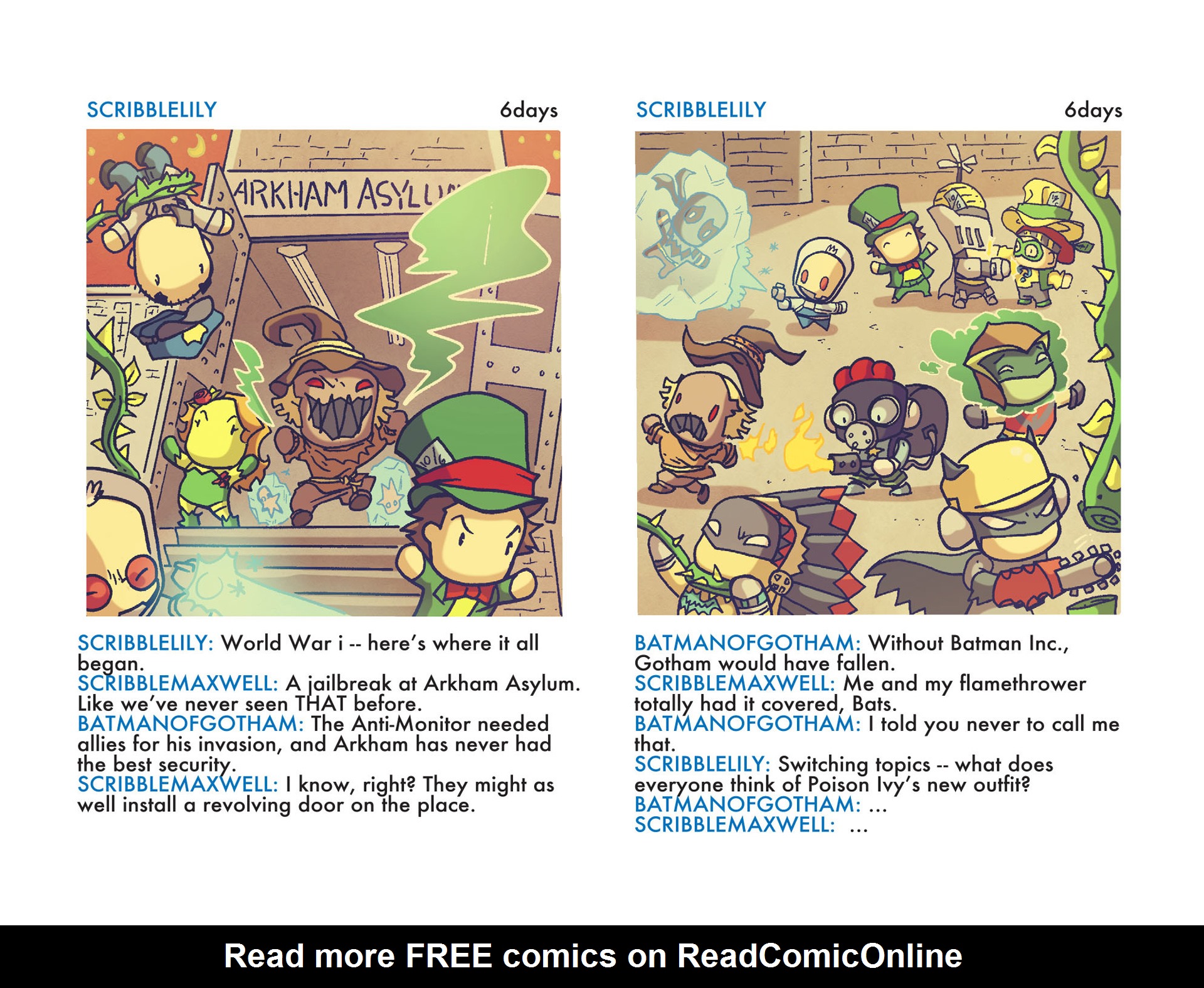 Read online Scribblenauts Unmasked: A Crisis of Imagination comic -  Issue #13 - 5