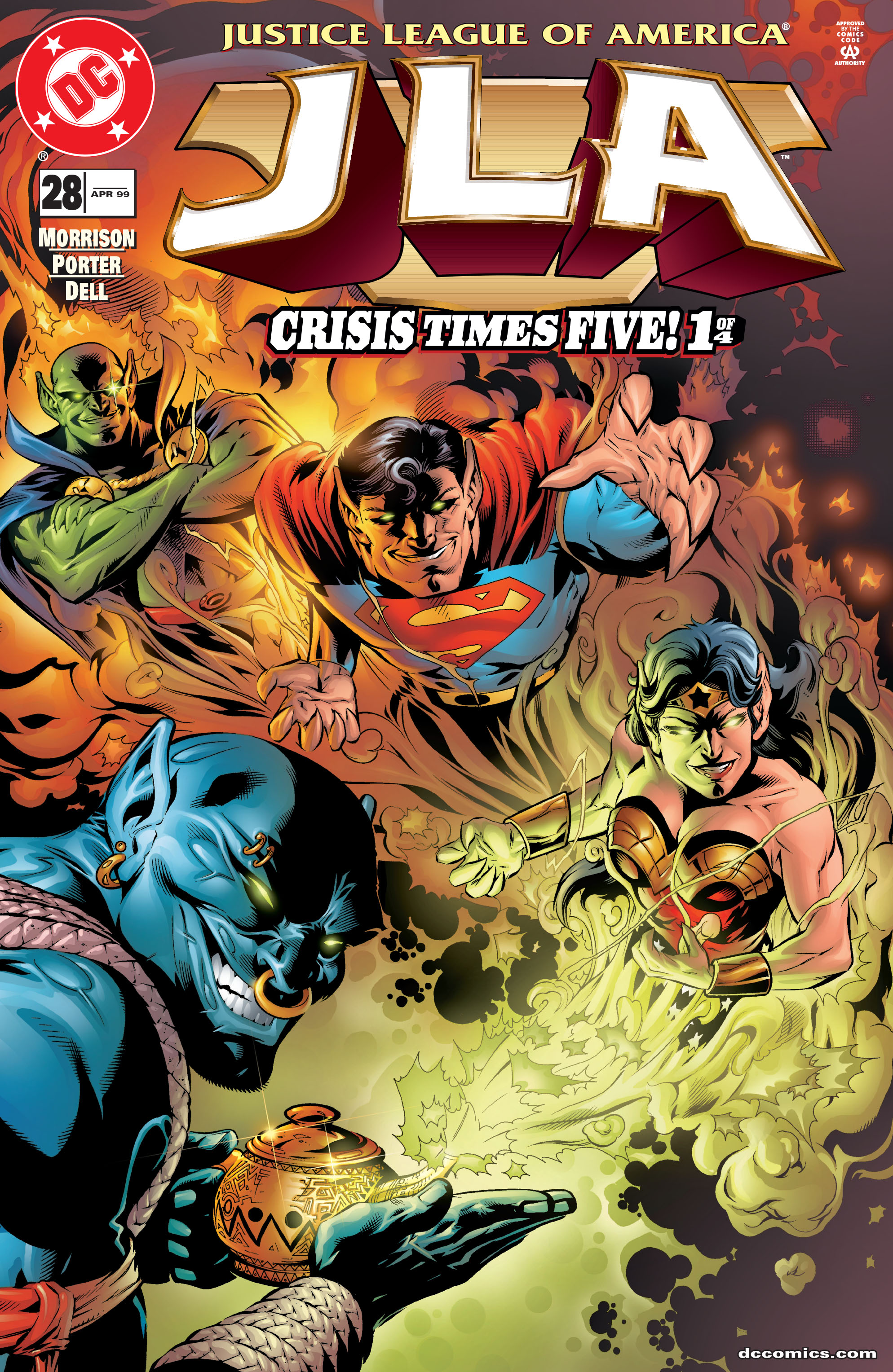 Read online JLA (1997) comic -  Issue #28 - 1