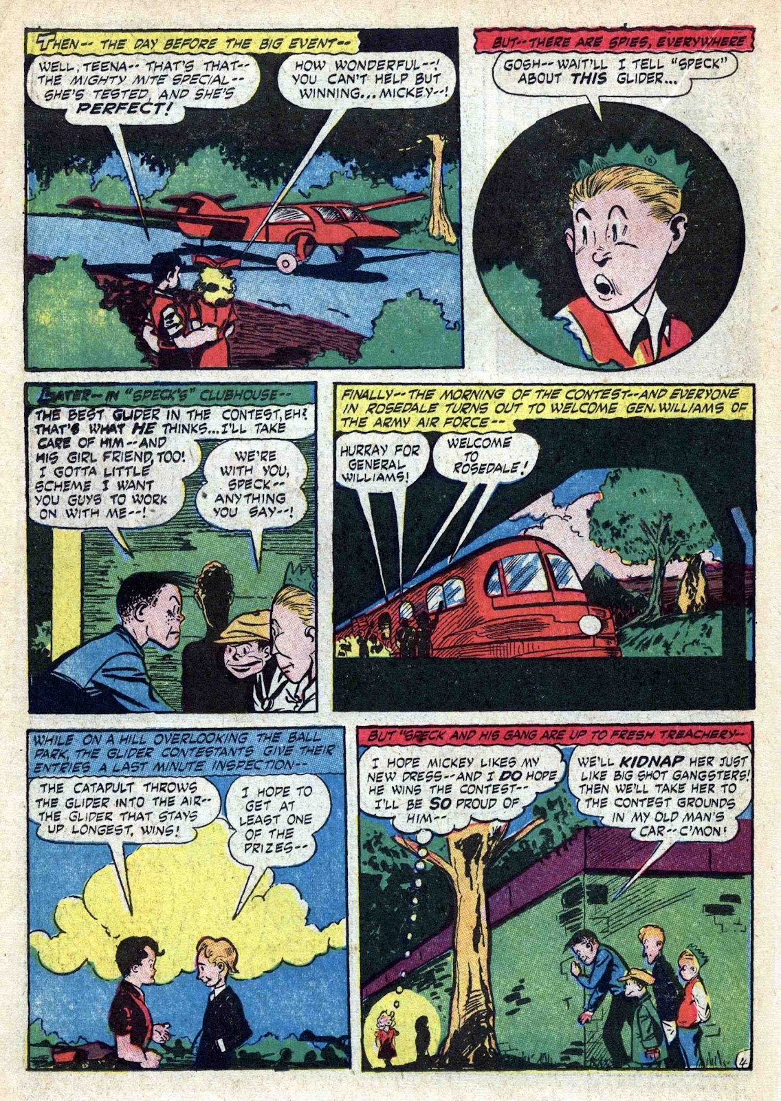 Captain Aero Comics issue 21 - Page 18