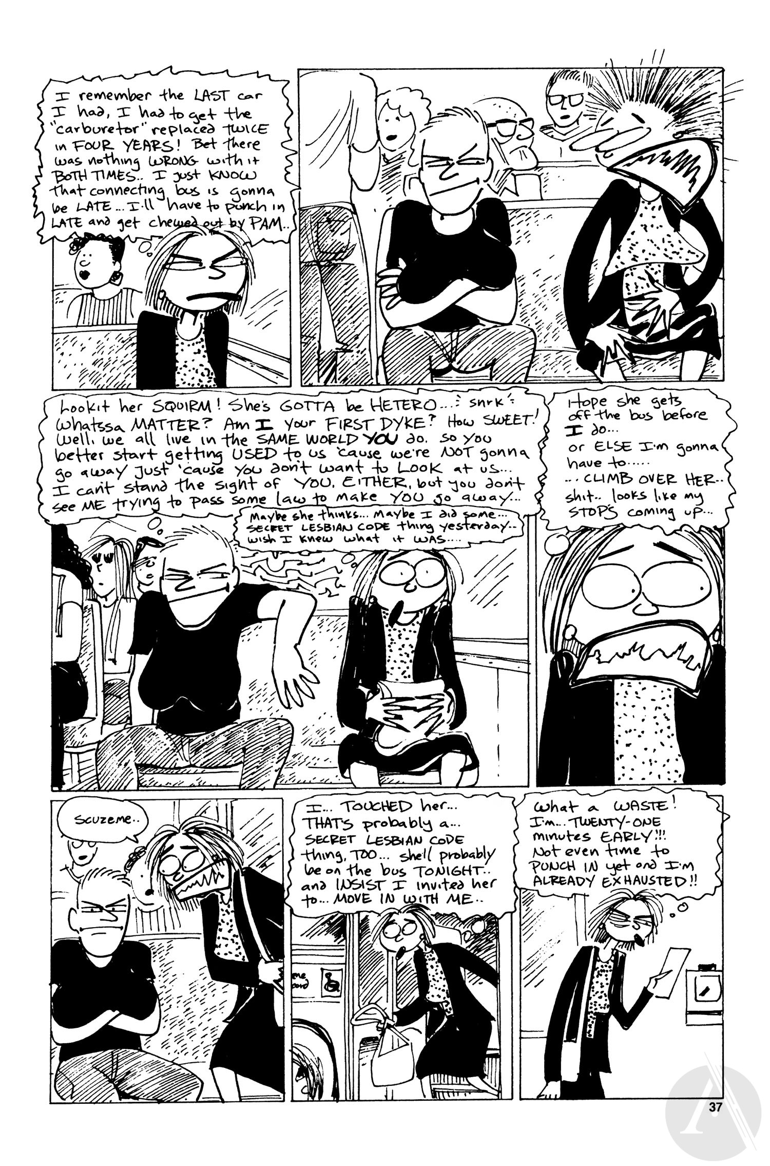 Read online Bitchy Butch: World's Angriest Dyke comic -  Issue # TPB - 43