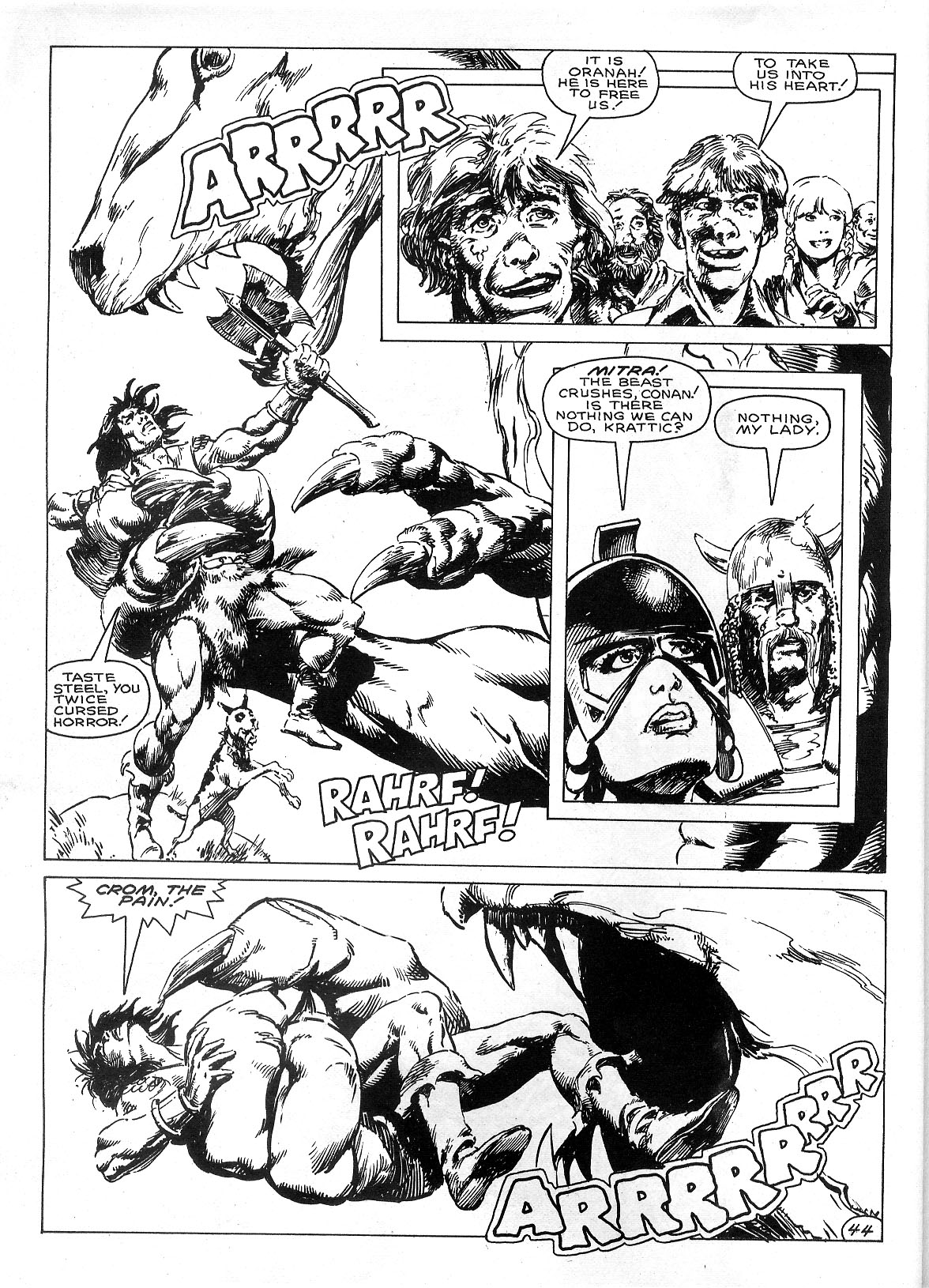 Read online The Savage Sword Of Conan comic -  Issue #145 - 48